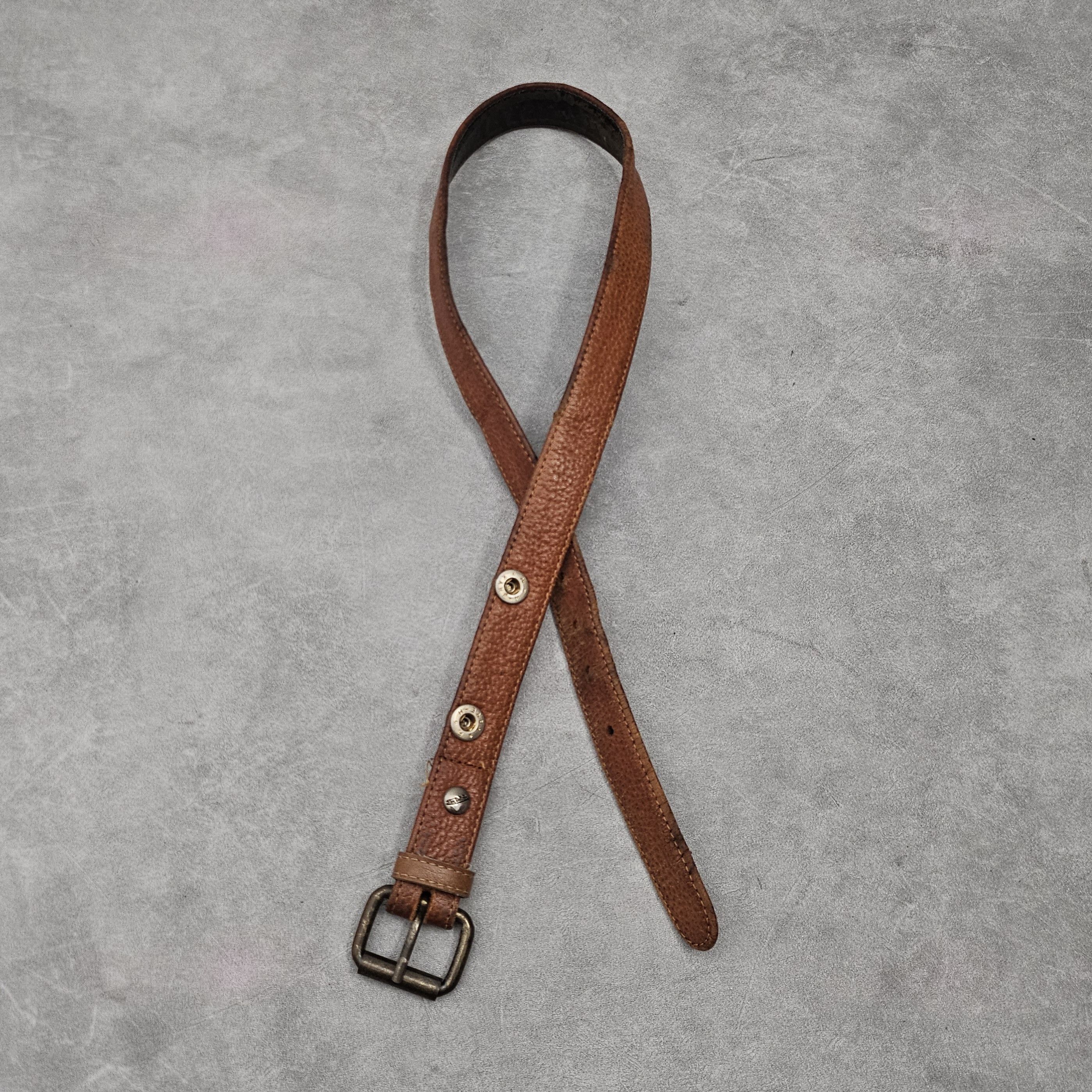 Von Dutch Von dutch brown leather vintage belt Size ONE SIZE - 1 Thumbnail