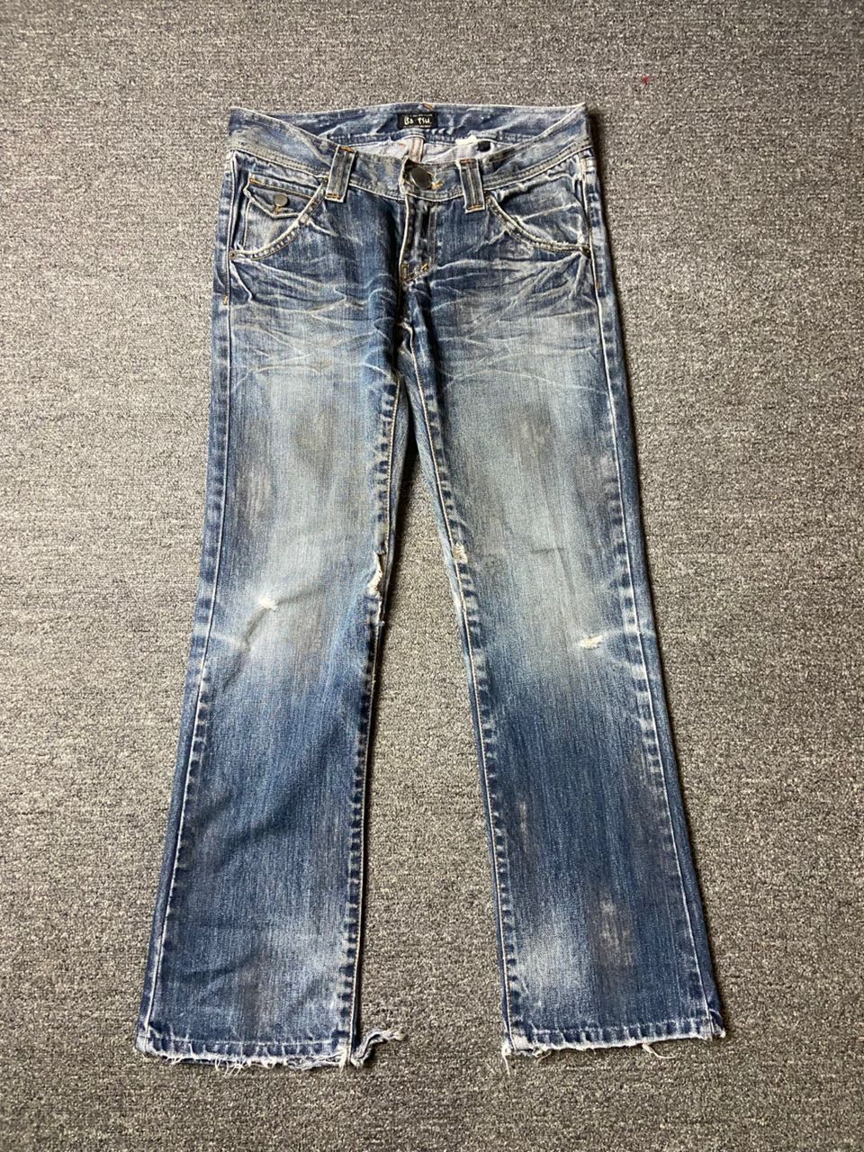Japanese Brand × Jean × Vintage Vintage BA-TSU Brand Selvedge Denim Jeans (128) Size US 30 / EU 46 - 1 Thumbnail