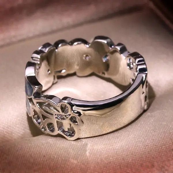 Other Creative Flower Butterfly Unisex Ring Size ONE SIZE - 3 Thumbnail