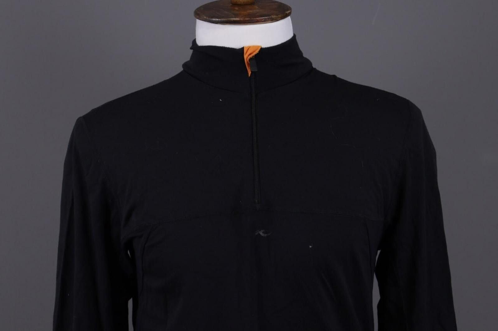 KJUS Kjus Systems Black High Neck 1/4 Zip Fleece Sweater Size M Size US M / EU 48-50 / 2 - 2 Thumbnail