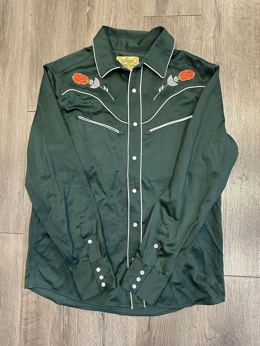 Aime Leon Dore Aime Leon Dore Silk Western Shirt Size US M / EU 48-50 / 2 - 1 Thumbnail