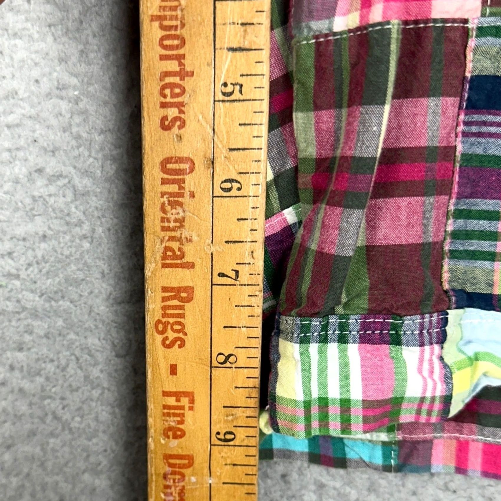 Brooks Brothers Brooks Brothers Shorts Men 35R Multi Khaki Chino Patchwork Flat Front Casual EUC Size US 35 - 5 Thumbnail