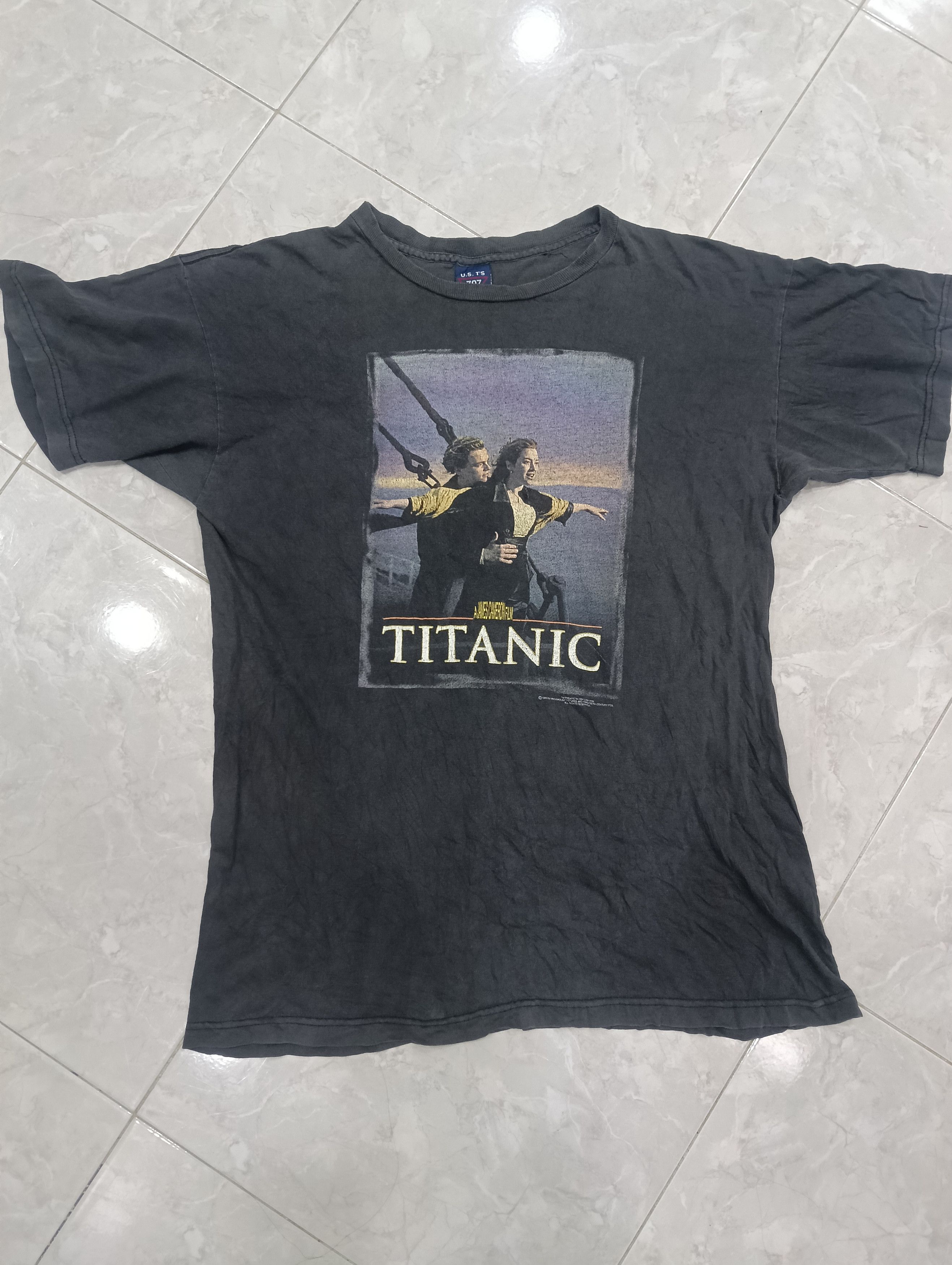 Vintage Vintage Titanic Leonardo Di Caprio Size US L / EU 52-54 / 3 - 3 Thumbnail