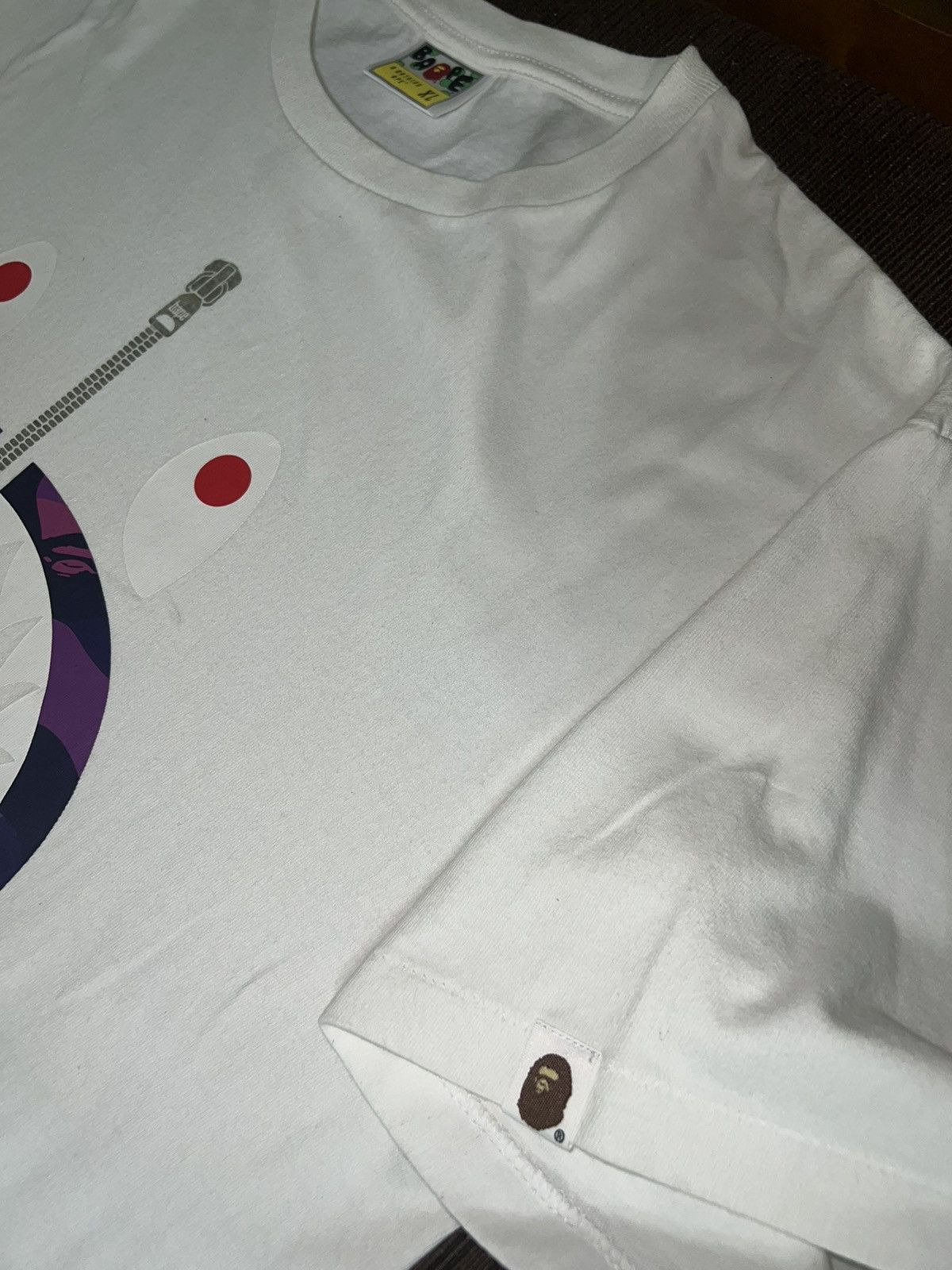Bape Color Camo Shark Tee Size US XL / EU 56 / 4 - 6 Thumbnail