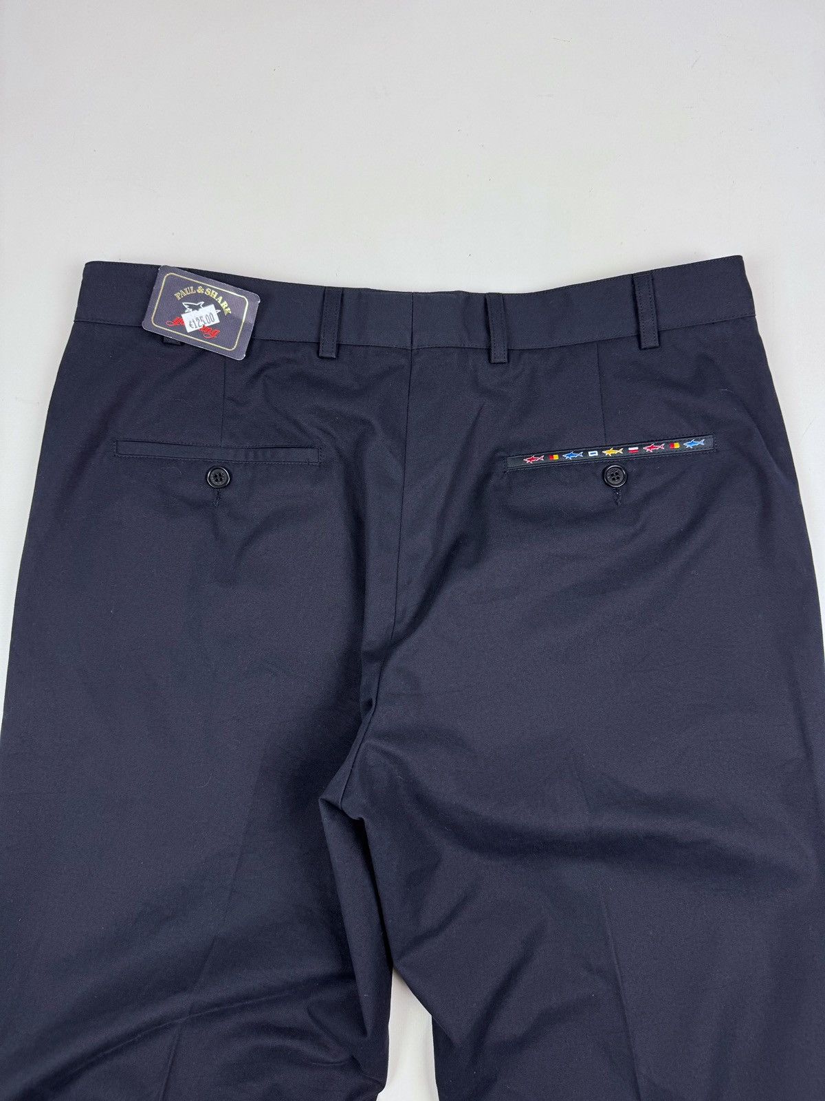 Paul & Shark New! Paul&Shark Yachting Classic Navy Chino Trousers Pants Size US 36 / EU 52 - 14 Thumbnail