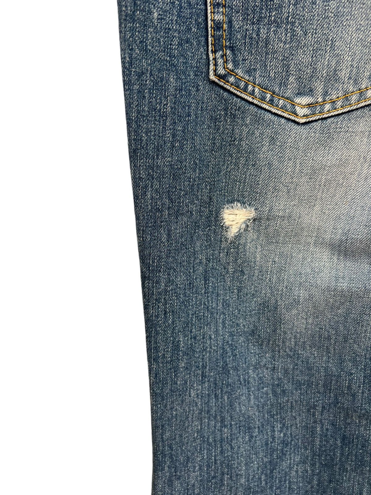 Vintage Antgauge Japan Double Waist Rips Distressed Denim Size US 29 - 16 Thumbnail