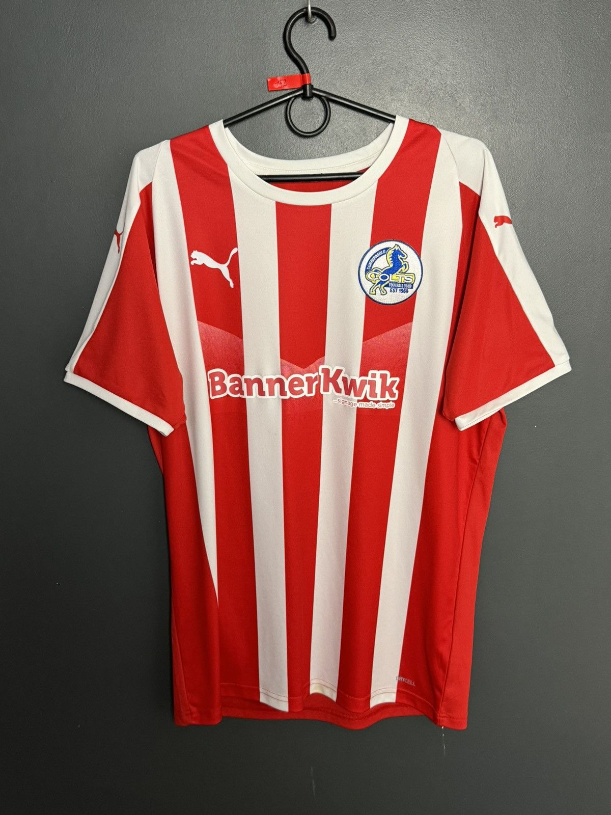 Puma Cumbernauld Colts 21/22 Away Football Jersey T-Shirt Size US M / EU 48-50 / 2 - 1 Thumbnail