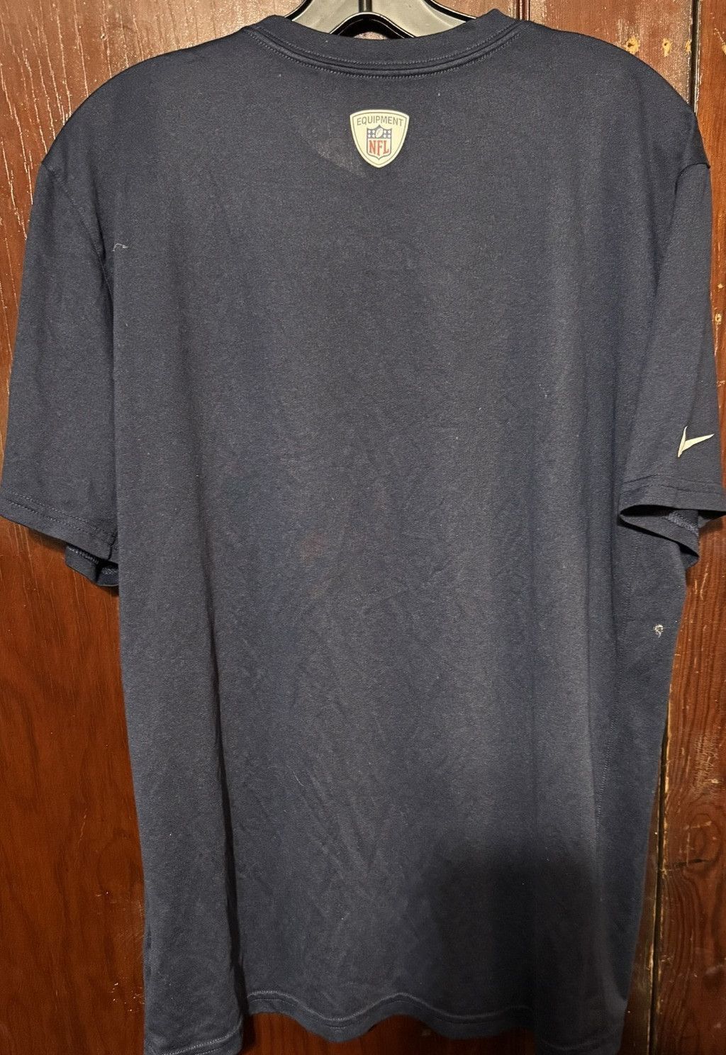 Nike New England Patriots T Shirt Men XL Blue Nike Tee NFL Size US XL / EU 56 / 4 - 1 Thumbnail