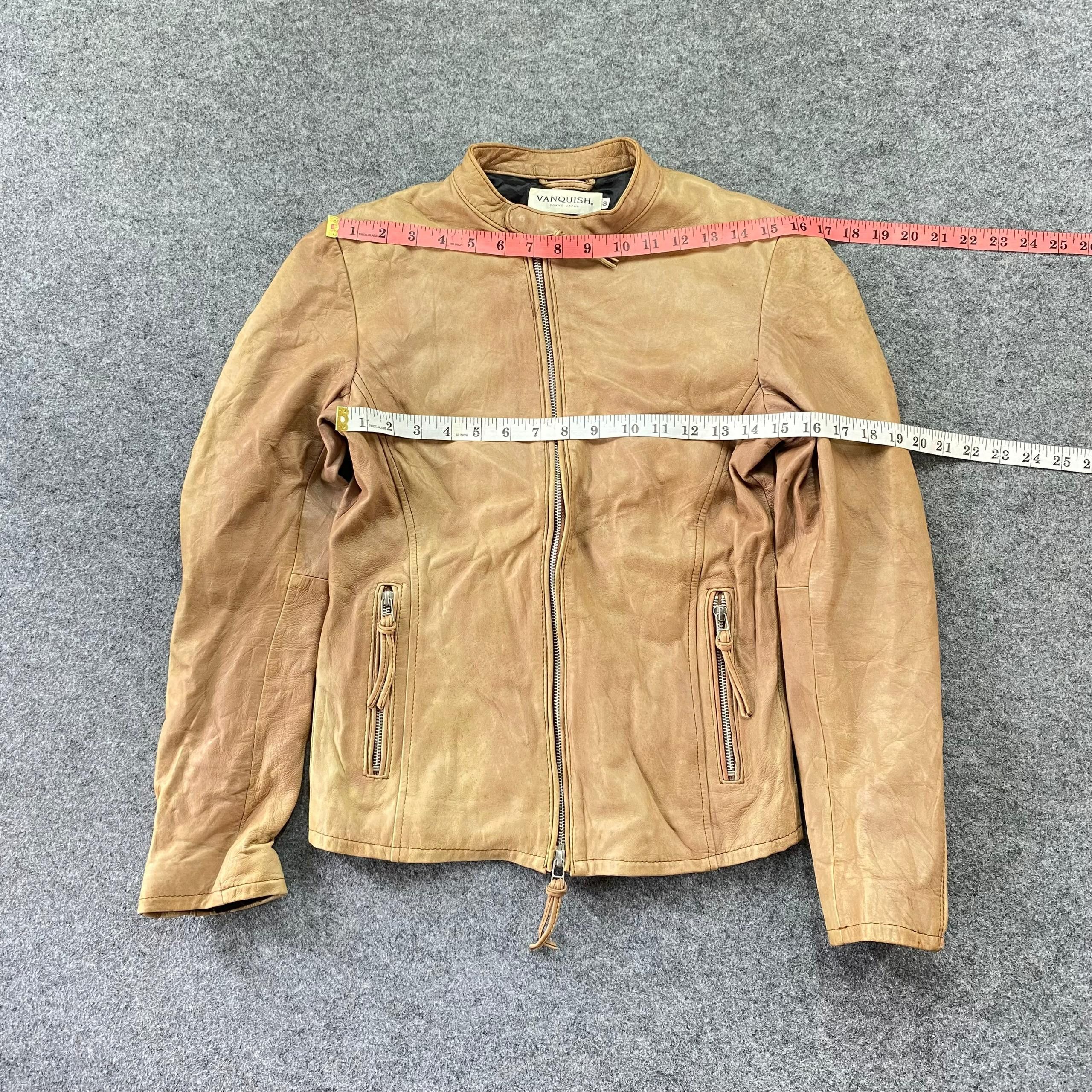Vanquish Vintage Vanquish Leather Jacket Size S / US 4 / IT 40 - 3 Thumbnail