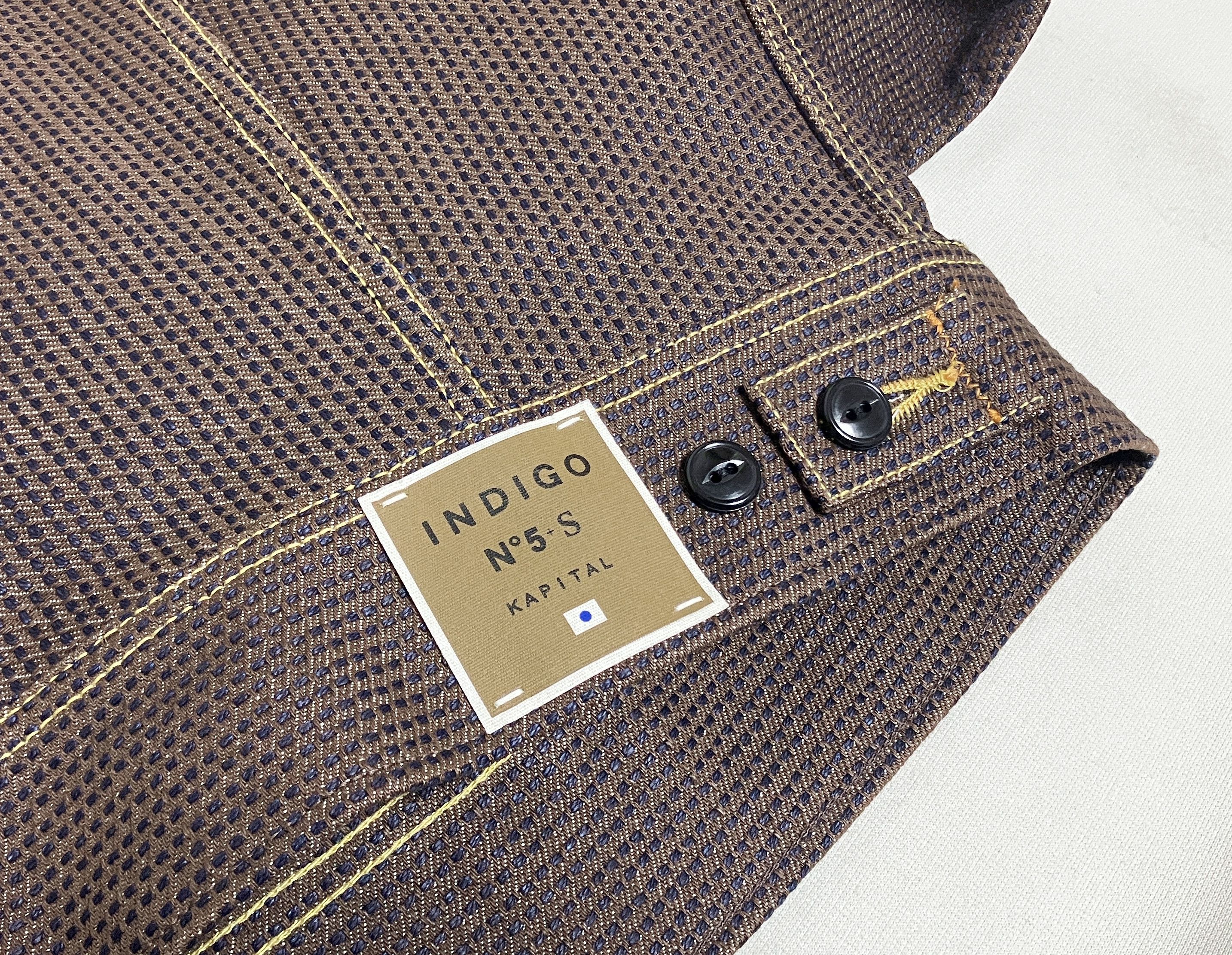 Kapital KAPITAL century denim westerner jacket regular no.5-s brown Size US S / EU 44-46 / 1 - 7 Thumbnail
