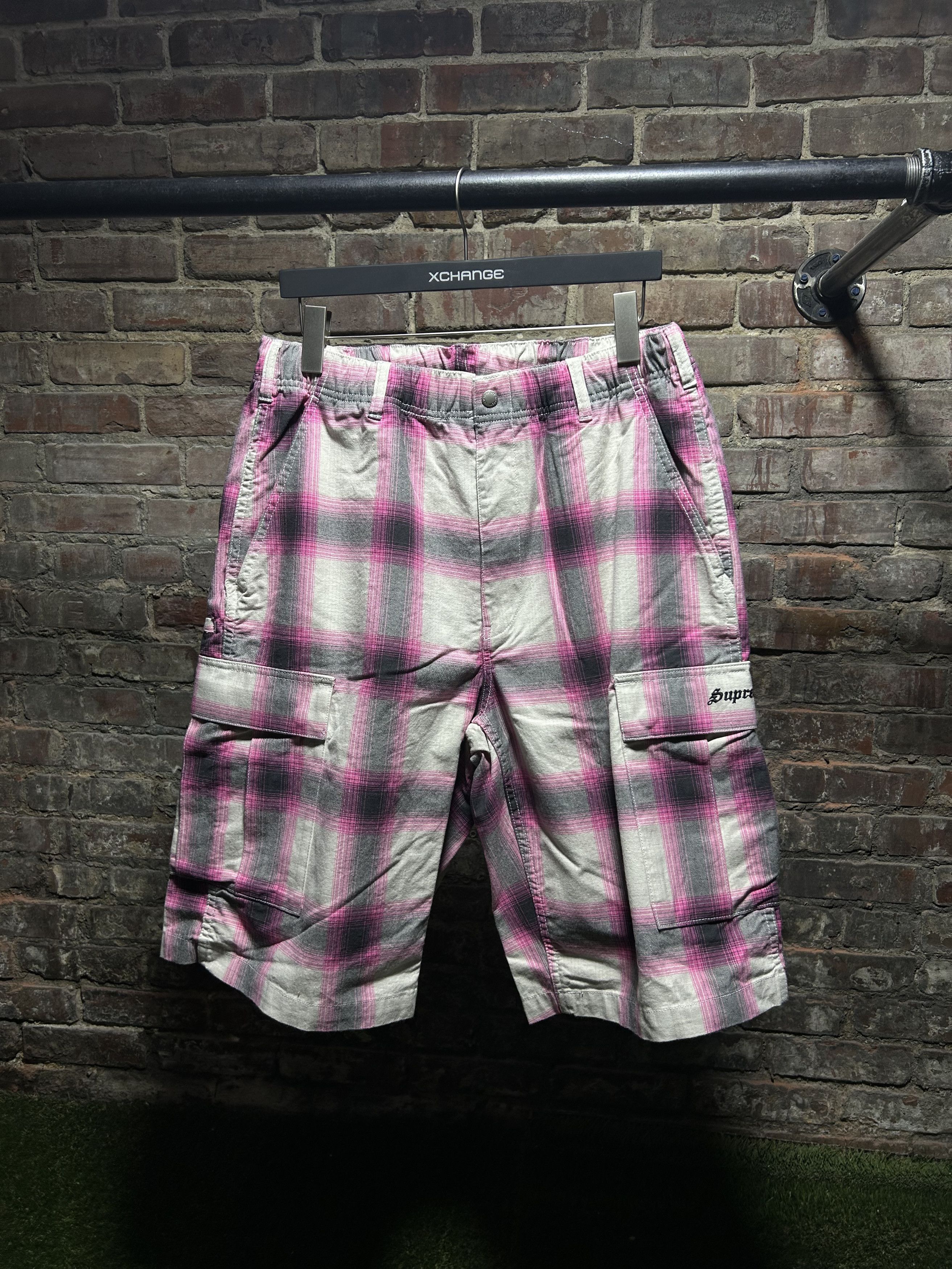 Supreme Supreme Plaid Cargo Shorts | Grailed