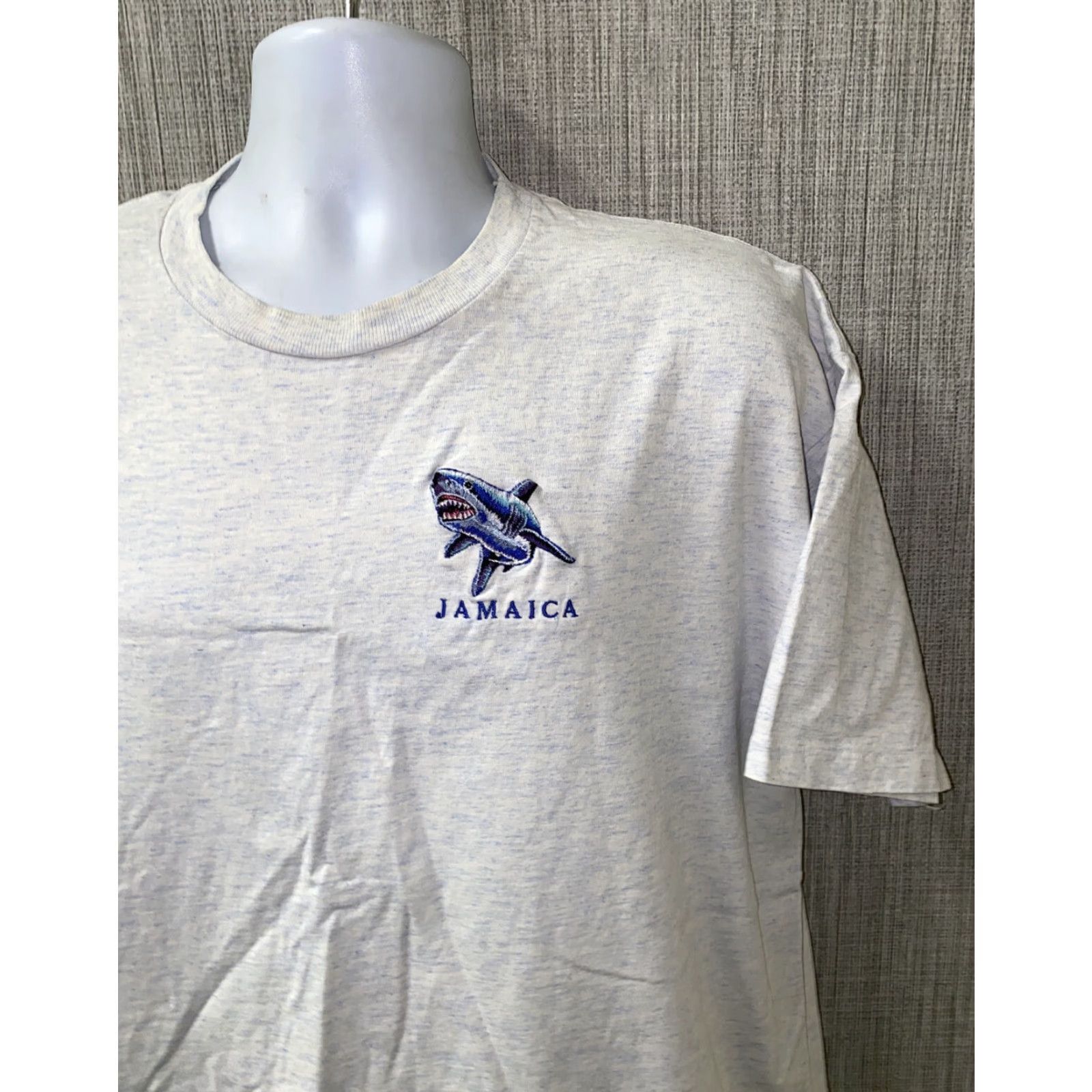 Vintage VINTAGE Cal Cru Mens White USA Made Short Sleeve T-Shirt XL Jamaica Short Sleeve Shirt Regular Size White Solid Cotton Mens Size US XL / EU 56 / 4 - 2 Thumbnail