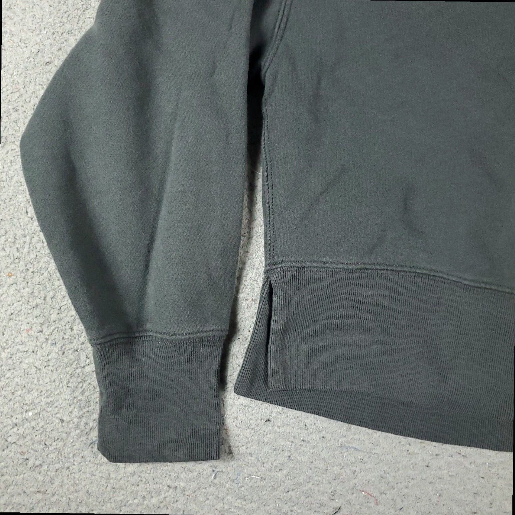 Abercrombie & Fitch Abercrombie & Fitch Women's Long Sleeve Sweatshirt Gray Small Pullover Cotton Blend Size M / US 6-8 / IT 42-44 - 3 Thumbnail