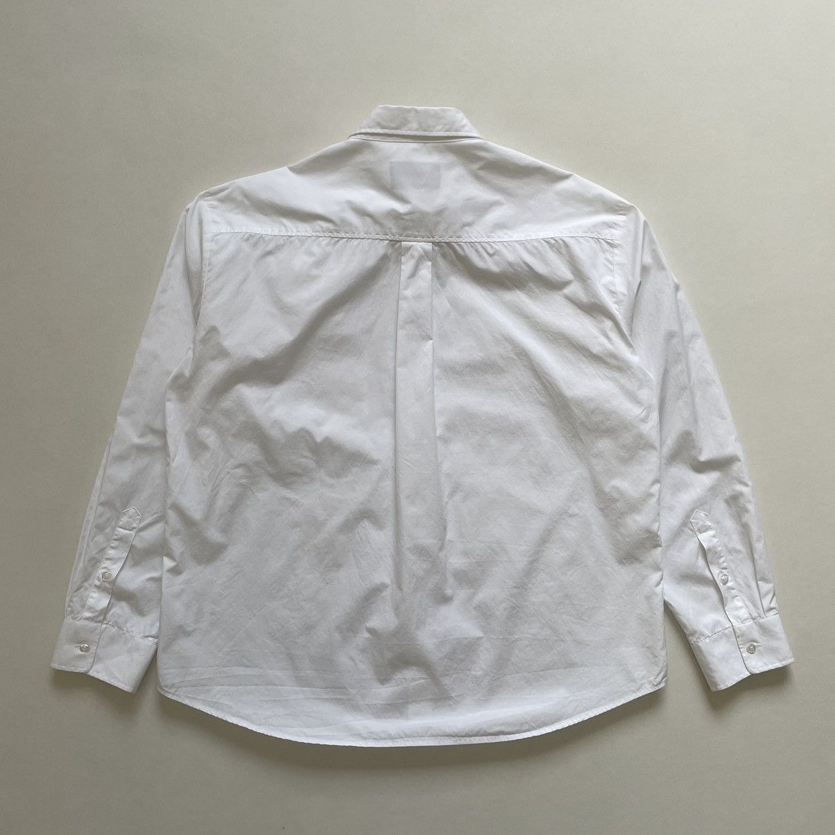Simone Rocha White Cotton ‘3D Rosette Rose’ Shirt Size US L / EU 52-54 / 3 - 14 Thumbnail