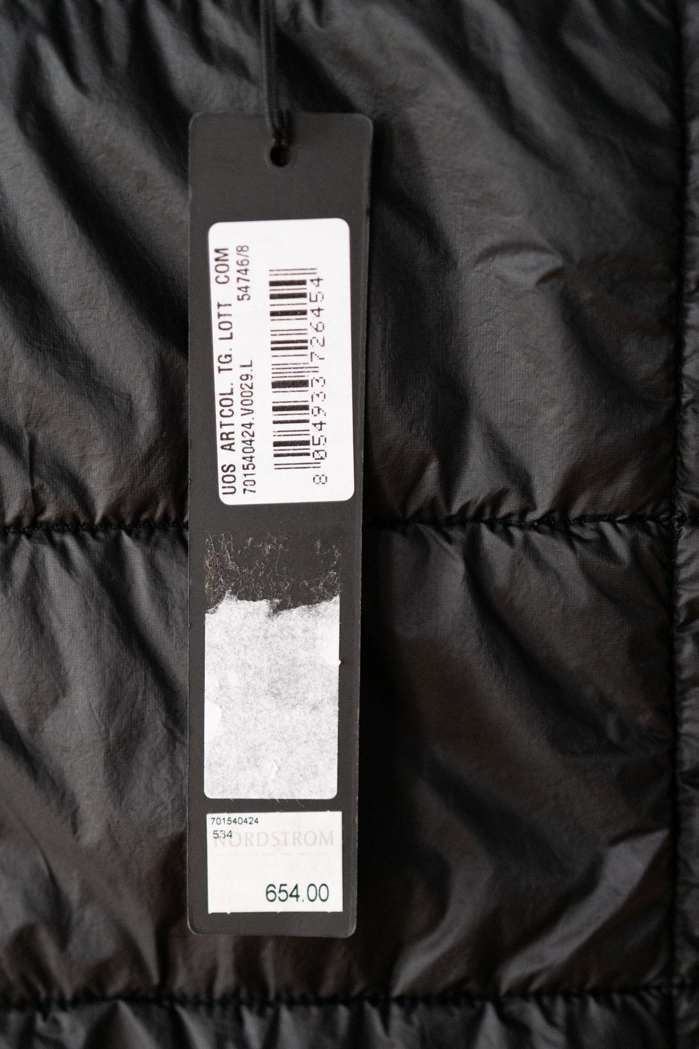 Stone Island STONE ISLAND GARMENT DYED QUILTED MICRO YARN PUFFER SZ L NWT Size US L / EU 52-54 / 3 - 7 Thumbnail