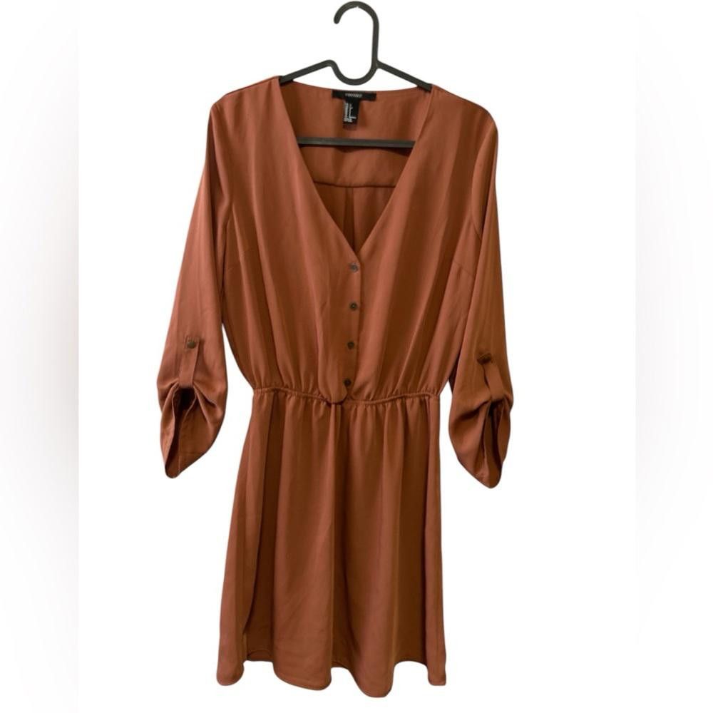 Forever 21 Forever 21 Burnt Orange Mini Dress Size S / US 4 / IT 40 - 1 Thumbnail