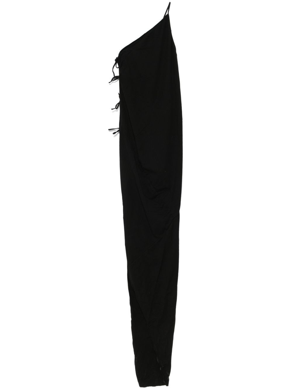 Rick Owens Drkshdw ONE-SHOULDER LONG DRESS Size XS / US 0-2 / IT 36-38 - 1 Thumbnail