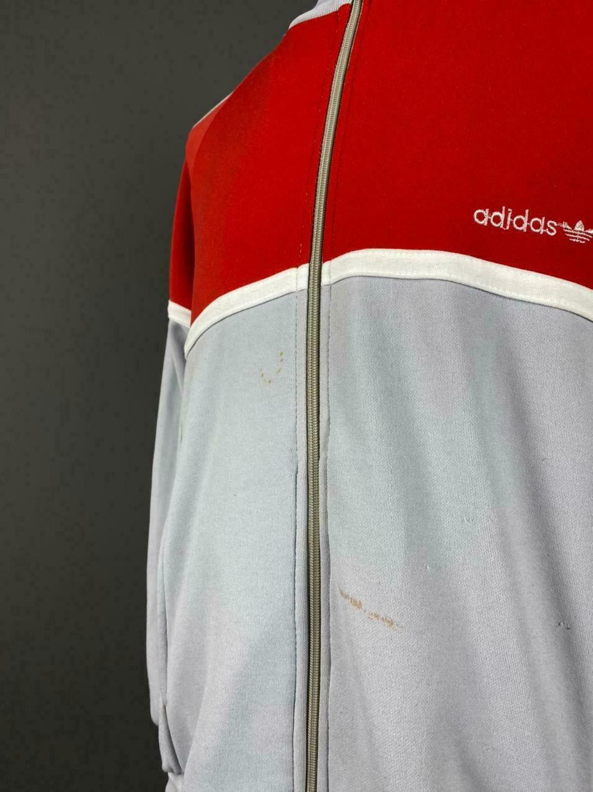 Adidas Vintage Adidas Originals Red/Grey Zip Up Track Jacket Size 5 Size US XL / EU 56 / 4 - 5 Thumbnail