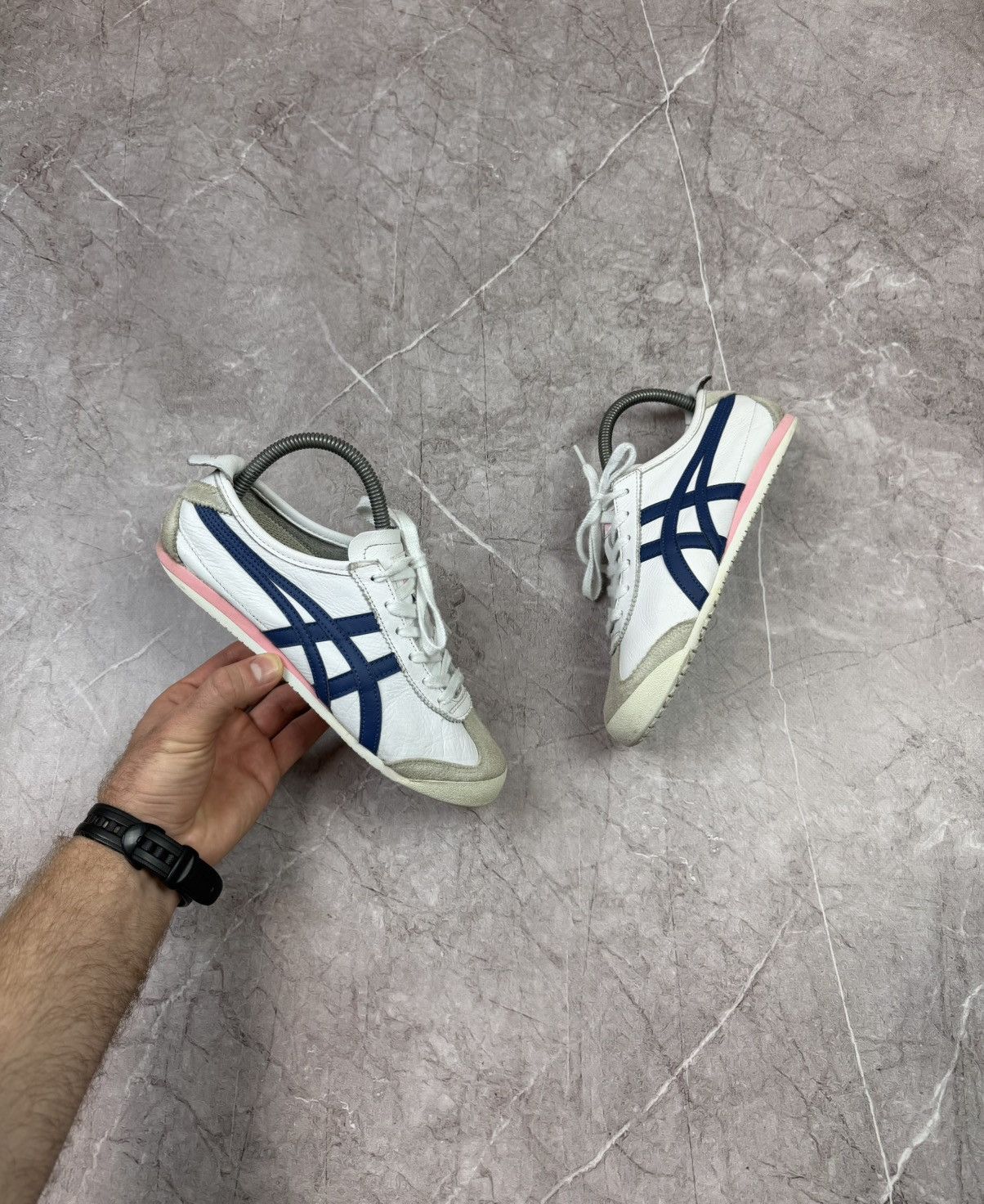 Asics Vintage Onitsuka Tiger Asics White Shoes Mexico 66 Y2K Rare Size US 6 / IT 36 - 2 Thumbnail