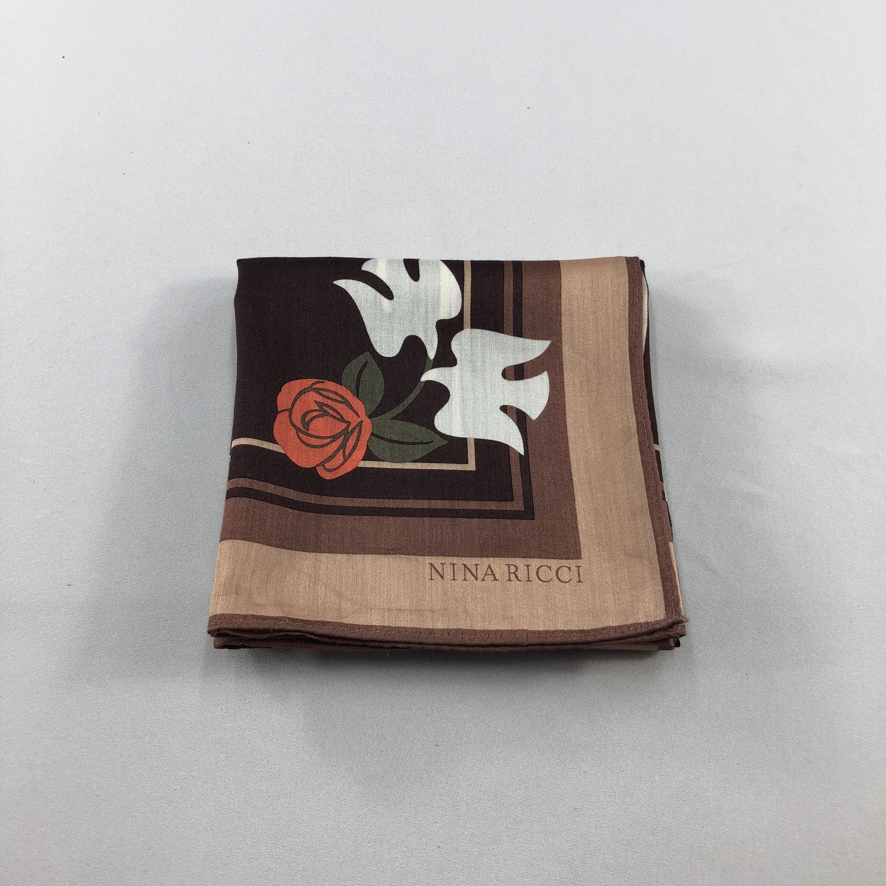 Nina Ricci Nina Ricci Handkerchief Neckerchief Bandana H3092 Size ONE SIZE - 5 Thumbnail