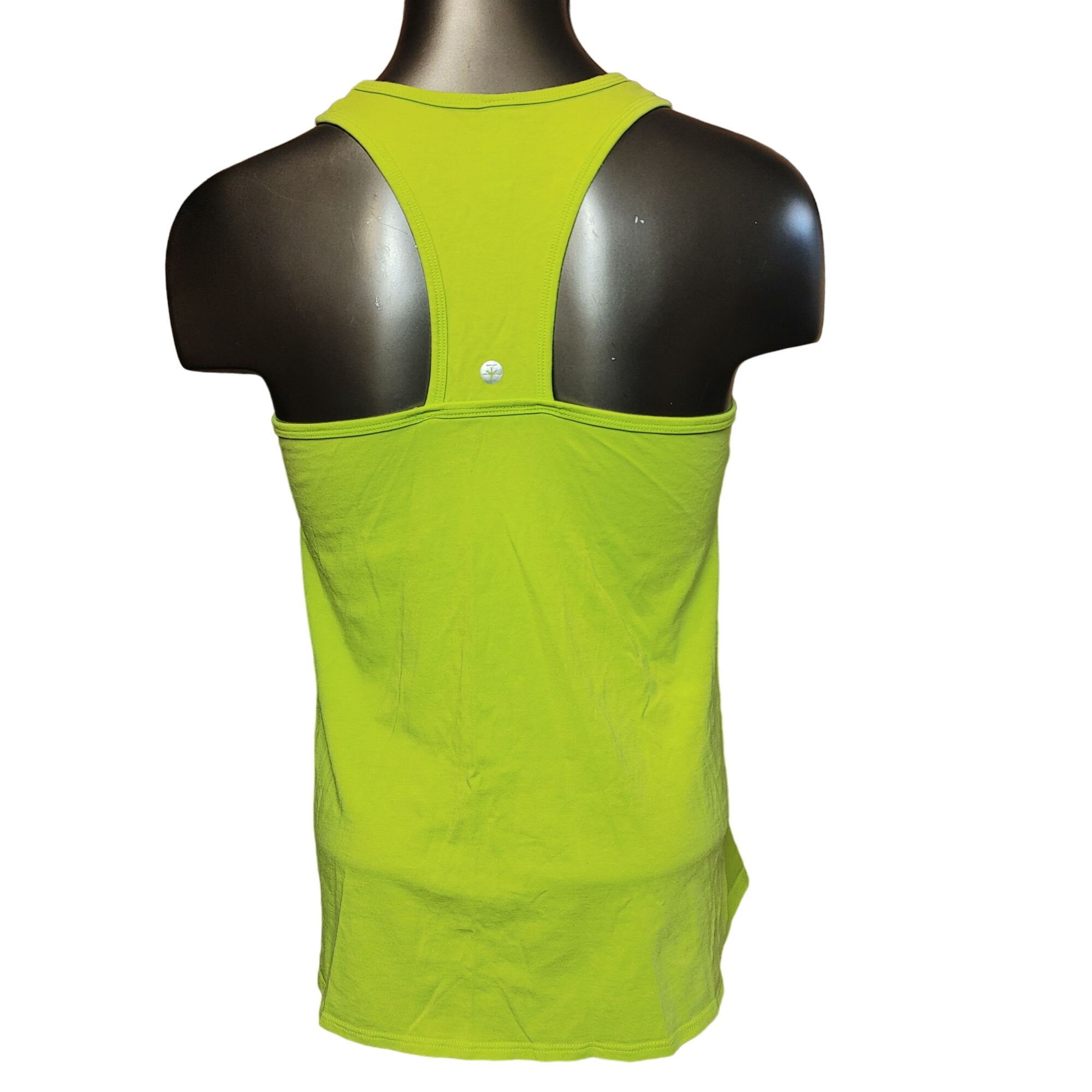 Other Soybu Women's Neon Green Activewear Racerback Tank Top M Size M / US 6-8 / IT 42-44 - 2 Thumbnail
