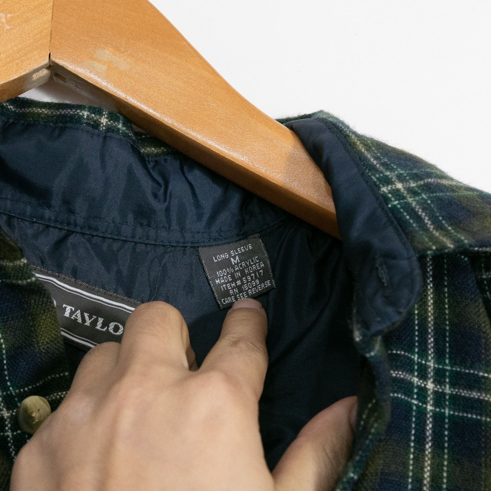 David Taylor Vintage 90s David Taylor Acrylic Flannel Button Shirt Medium Size US M / EU 48-50 / 2 - 5 Thumbnail