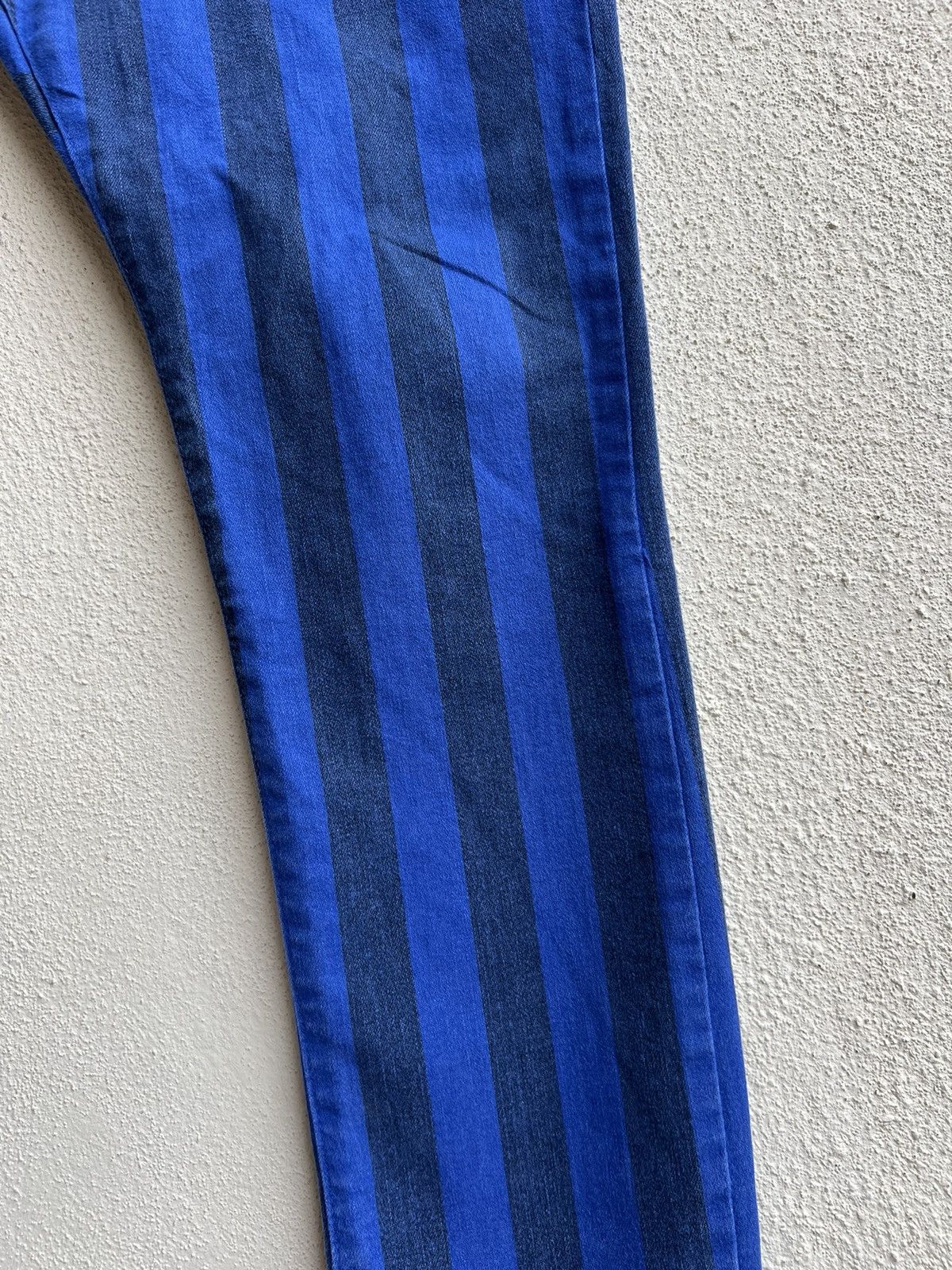 Vintage CANDY STRIPPER Japan Fade Border Striped Pant Size US 31 - 11 Thumbnail