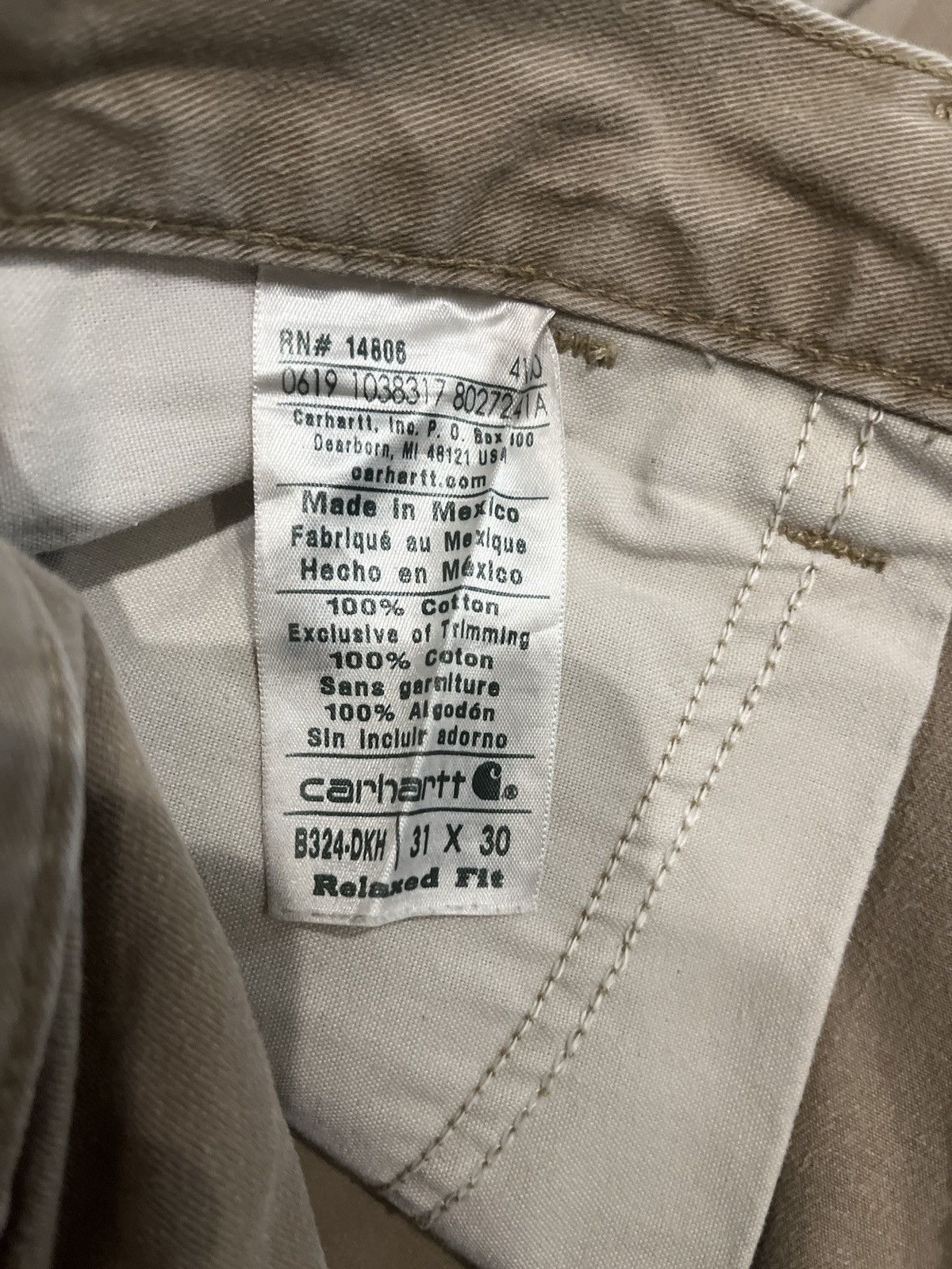 Carhartt Carhartt Relaxed Fit Workwear Pants Size US 31 - 2 Thumbnail