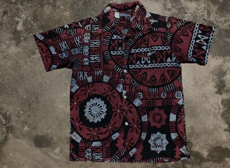 Vintage Rare Vintage Bottoms up Hawaiian Shirt Size US L / EU 52-54 / 3 - 1 Thumbnail