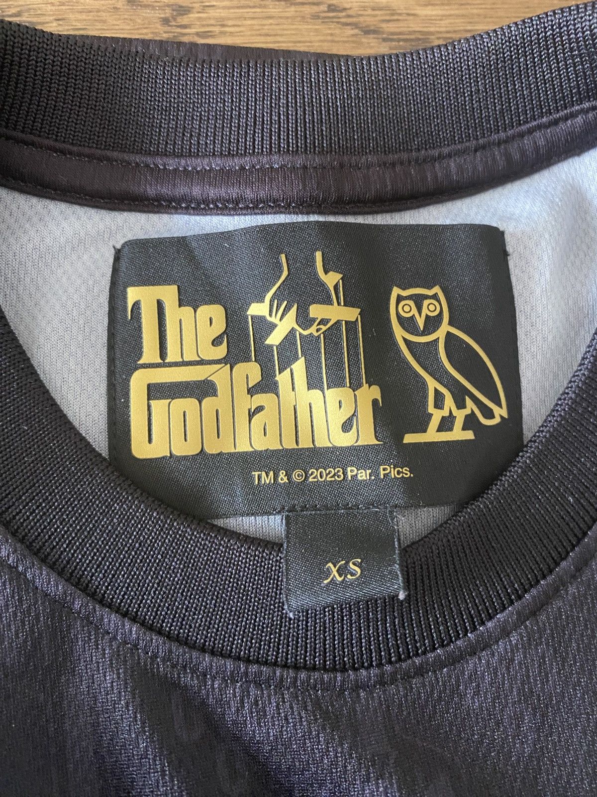 October's Very Own OVO x The Godfather Soccer Jersey (Black, XS) Size US XS / EU 42 / 0 - 5 Thumbnail