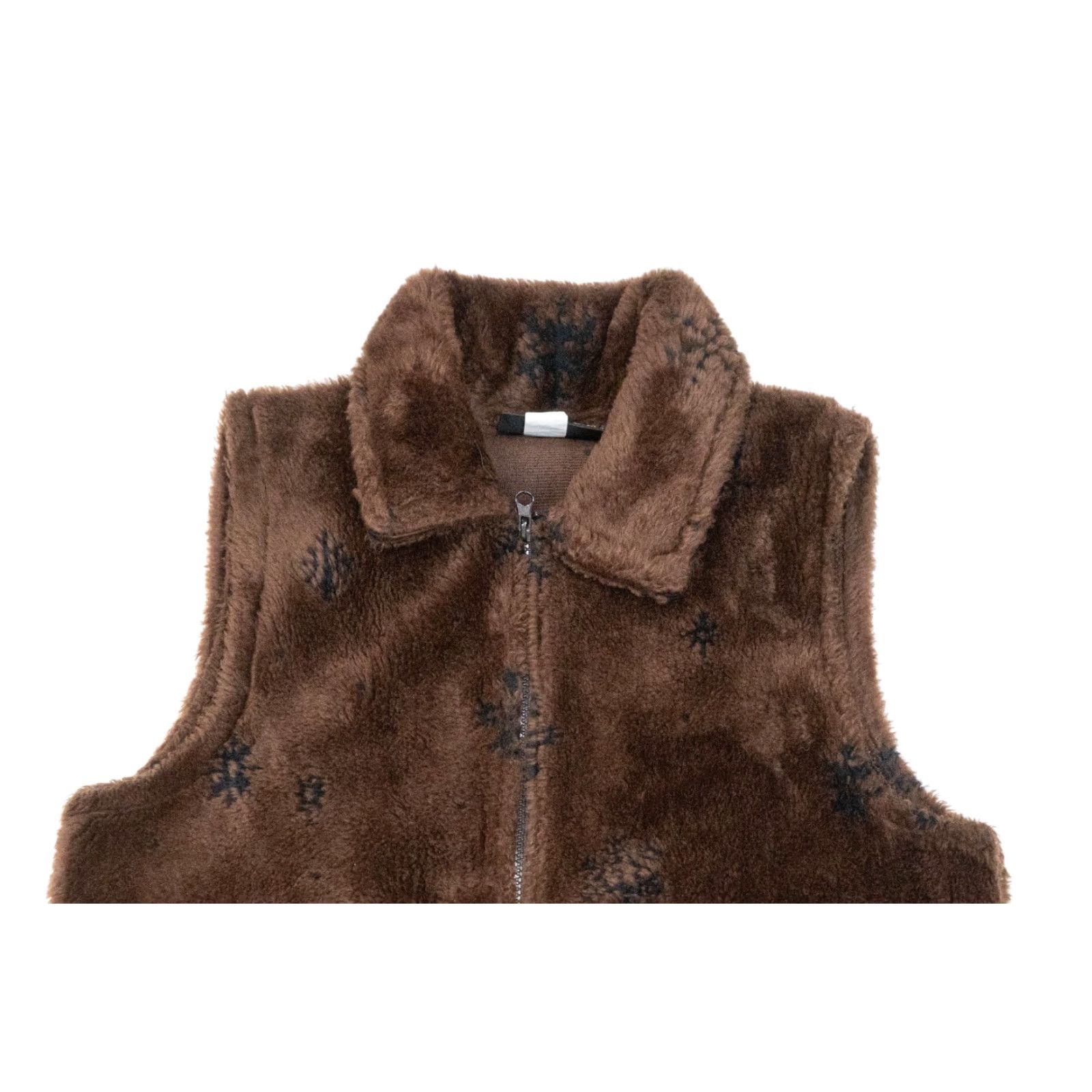 Vintage VINTAGE Canyon Vest Women's Sleeveless Fleece Sherpa Zip Brown 90s Nature USA Large Size L / US 10 / IT 46 - 5 Thumbnail