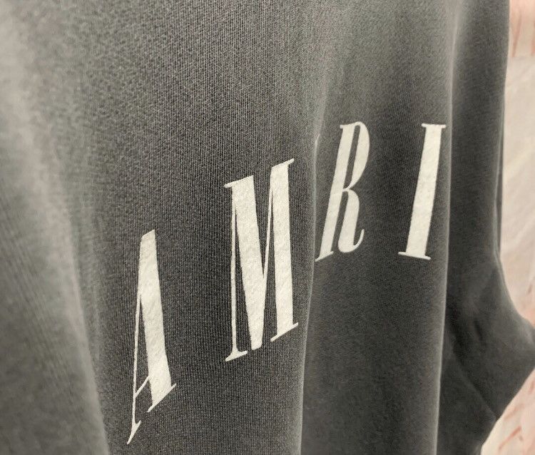 Amiri Amiri washed old logo pullover hoodie 2412-Nextarrow Size US M / EU 48-50 / 2 - 3 Thumbnail