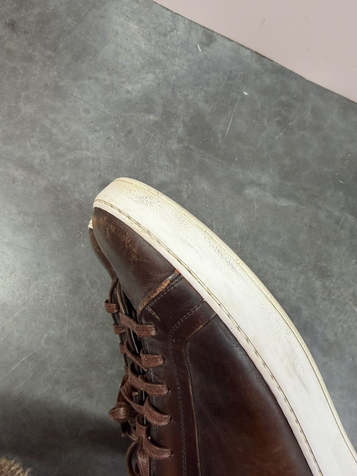 Dior B06 Mens Sneakers Brown Leather Size 43.5 Size US 10 / EU 43 - 8 Thumbnail
