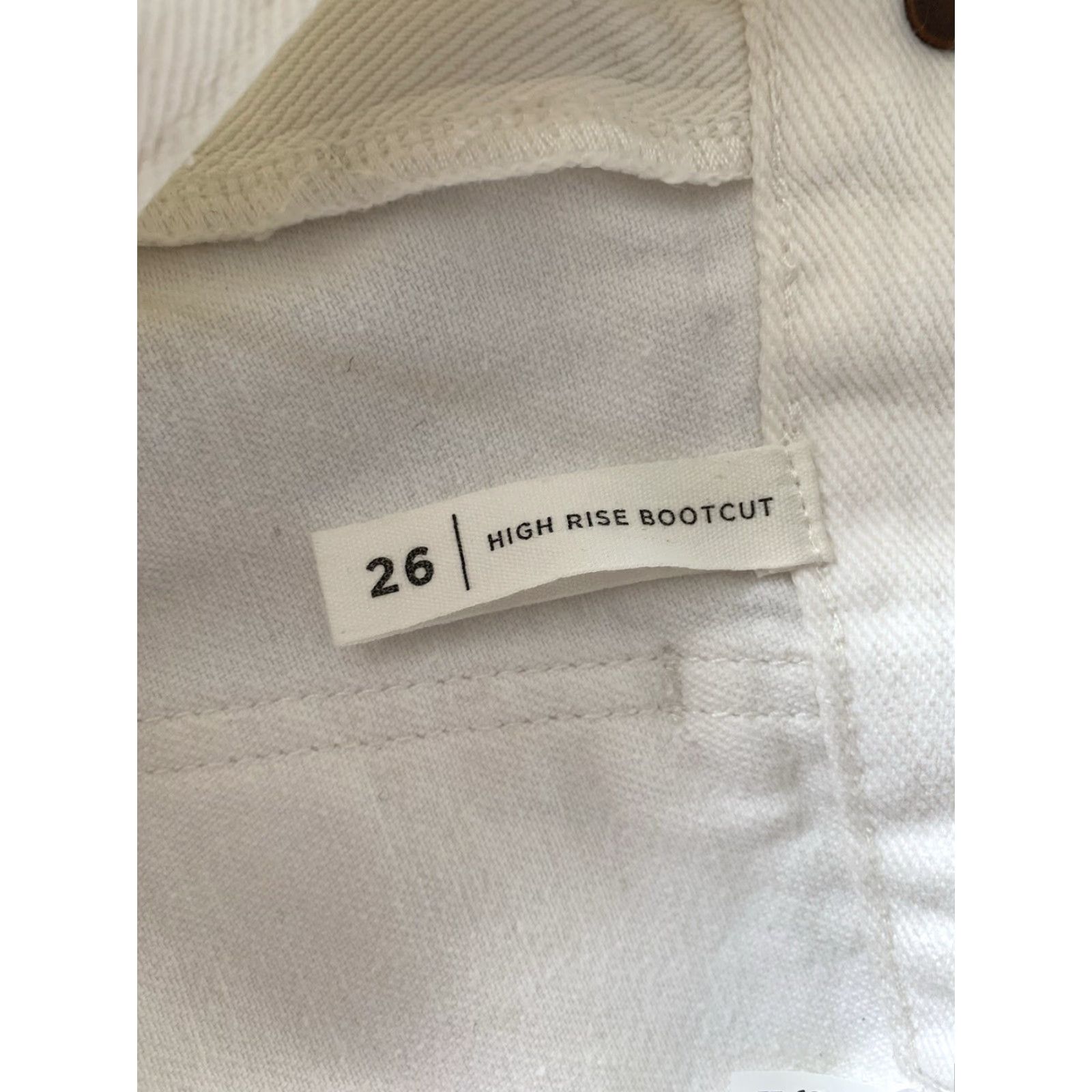 Pacsun Pacsun White High Rise Bootcut Cargo Jeans Women's 26 Regular 32 Inseam Denim 100% Cotton Jeans PacSun Brand Vintage: No Size 26" / US 2 / IT 38 - 4 Thumbnail