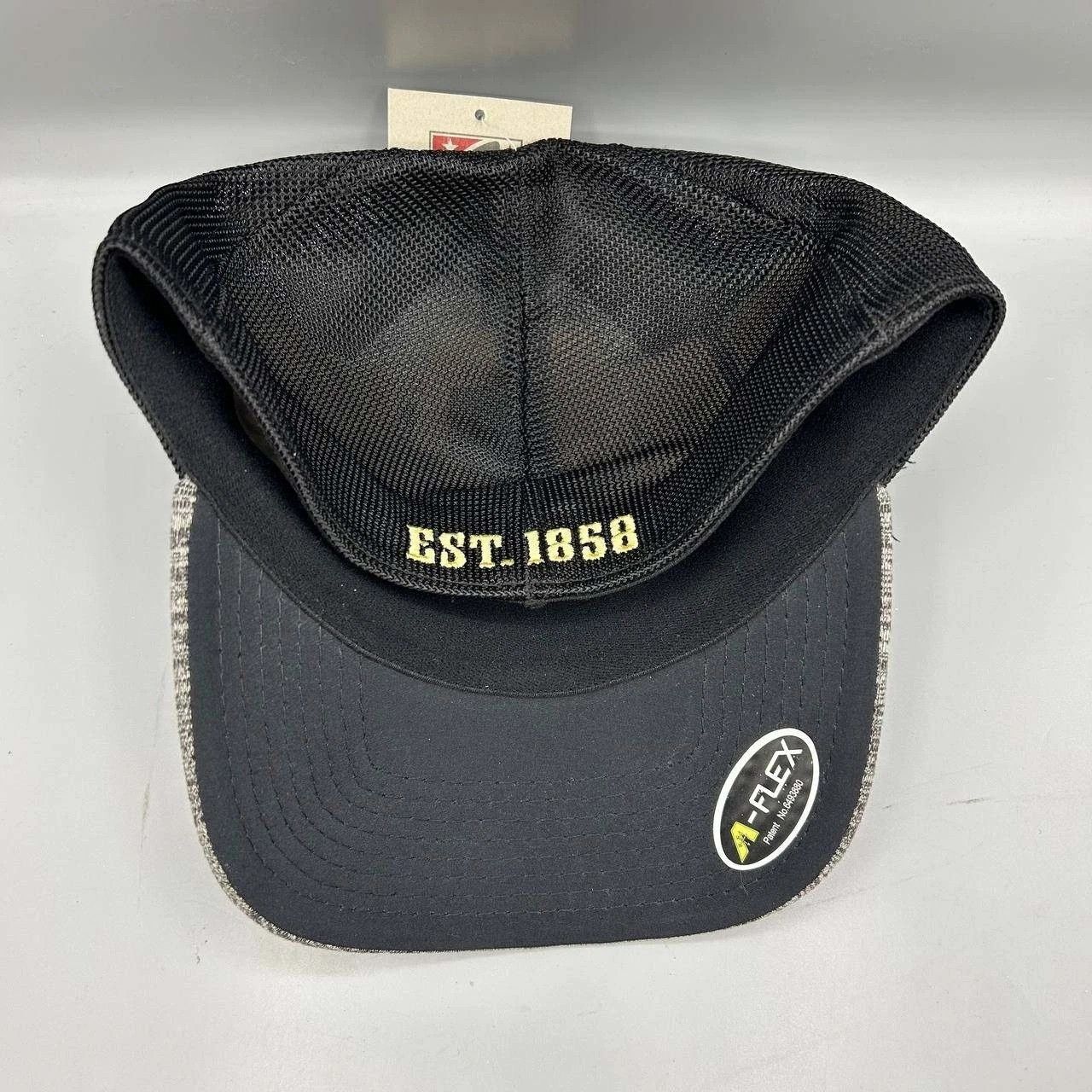 The Game Denver Colorado Trucker Hat Men L-XL Gray Stretch Fitted Size ONE SIZE - 4 Thumbnail