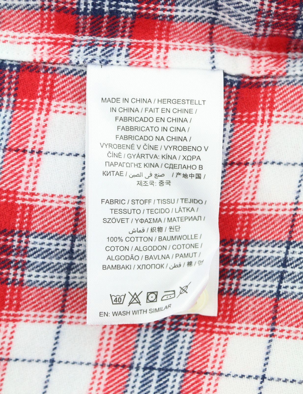 Gant FLANNEL CHECK 3XL Bright Red Button-Down Patch 87509 Size US XXL / EU 58 / 5 - 8 Thumbnail
