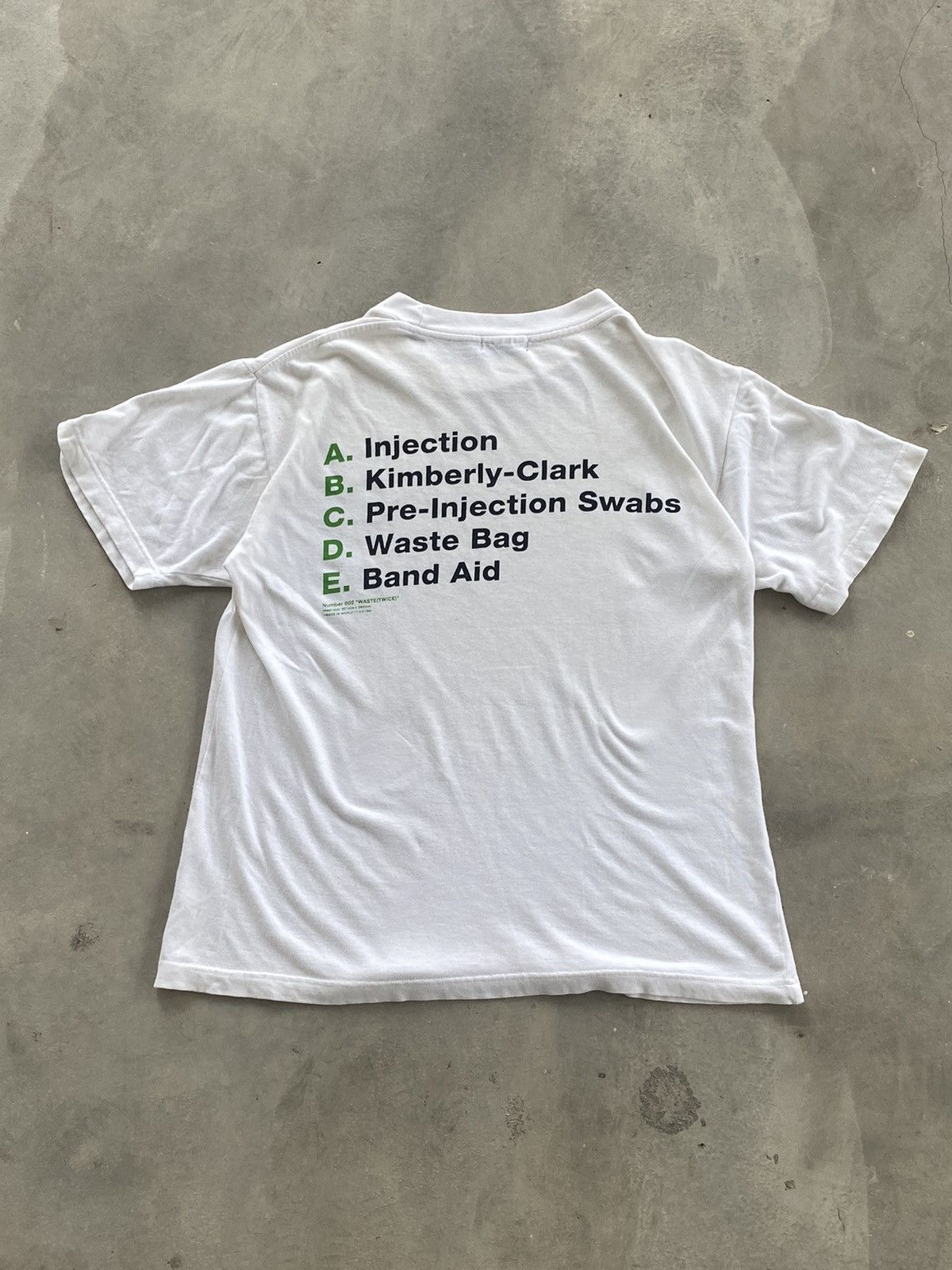 Japanese Brand WASTE TWICE KNOT SURGEON TEE Size US L / EU 52-54 / 3 - 4 Thumbnail