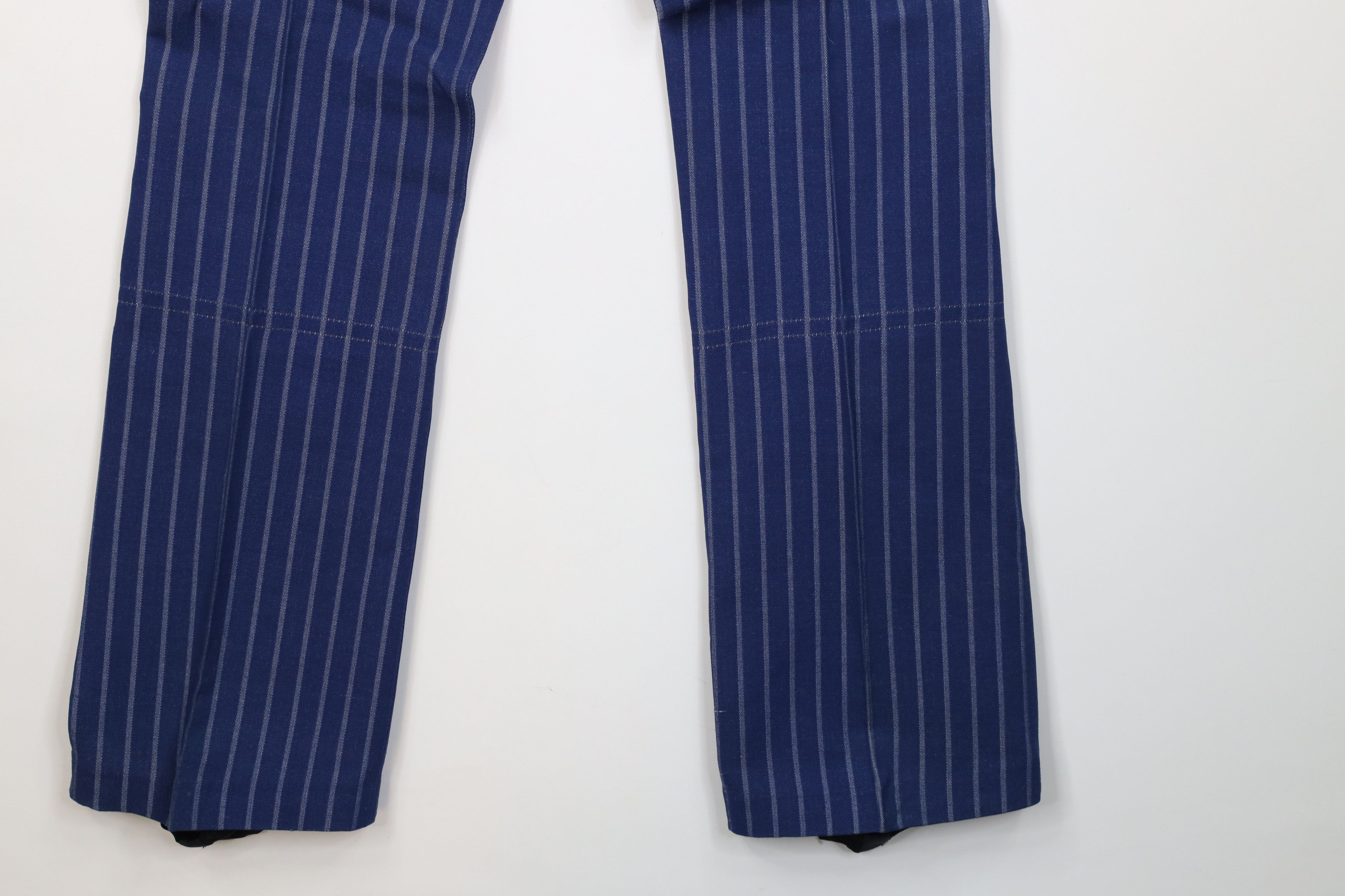 Vintage Vintage 50s 60s Streetwear Winter Pants Flared Blue USA Size 30" / US 8 / IT 44 - 15 Thumbnail