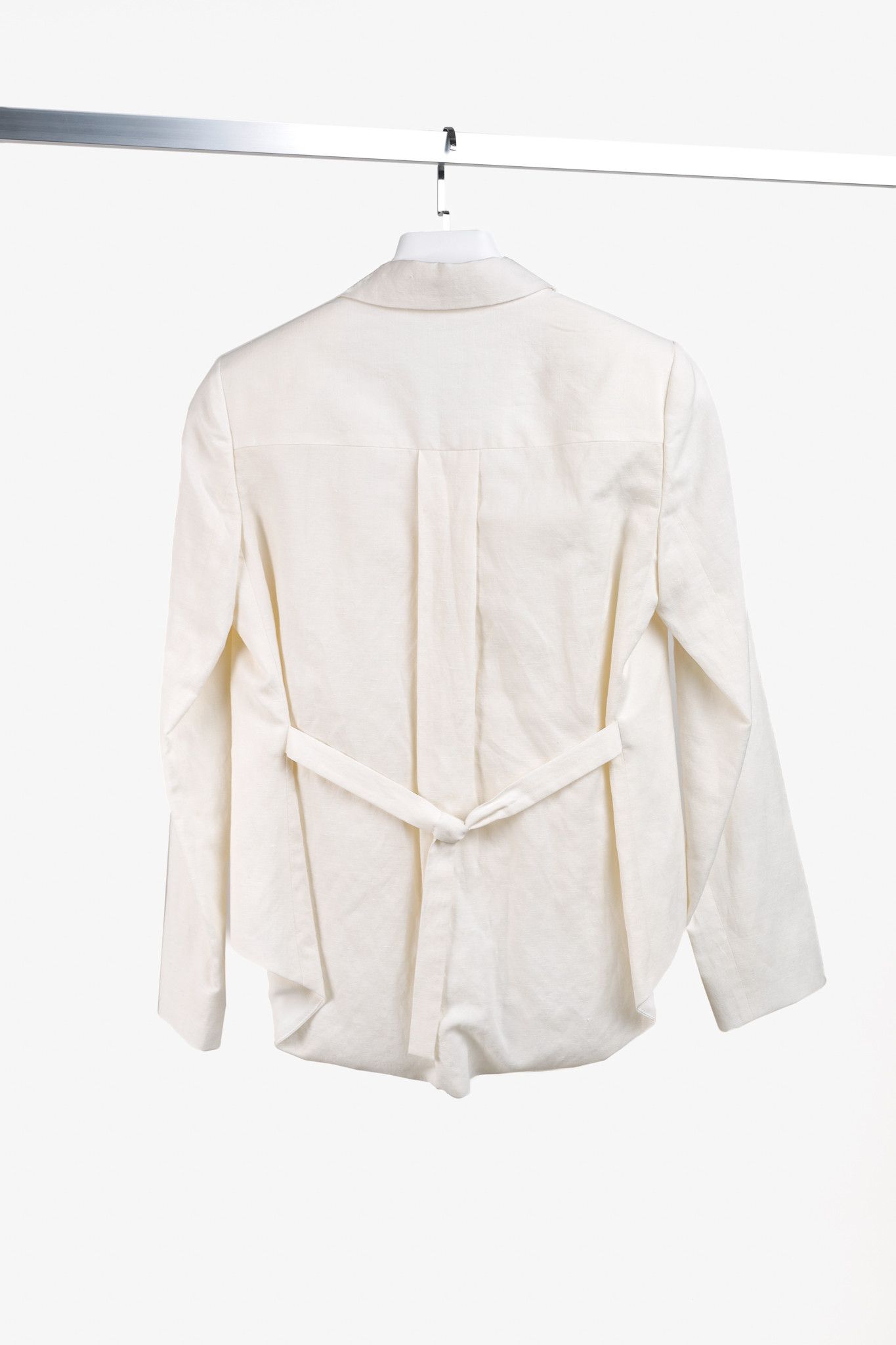 Brunello Cucinelli Brunello Cucinelli SS17 Linen Crystal Double-Breasted Blazer Size S / US 4 / IT 40 - 2 Thumbnail