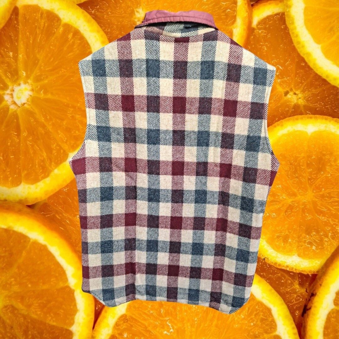 Other Woolrich Reversible Vest Plaid Flannel Pockets Sleeveless Ja Size US S / EU 44-46 / 1 - 2 Thumbnail