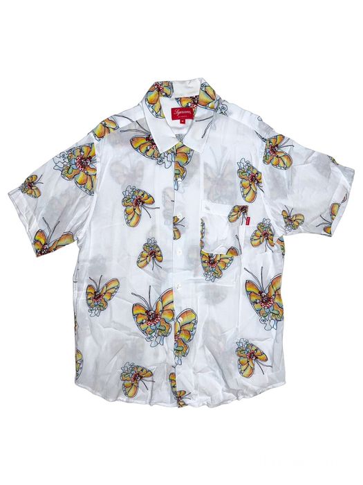 Supreme Supreme Gonz Butterfly Rayon Button Shirt | Grailed