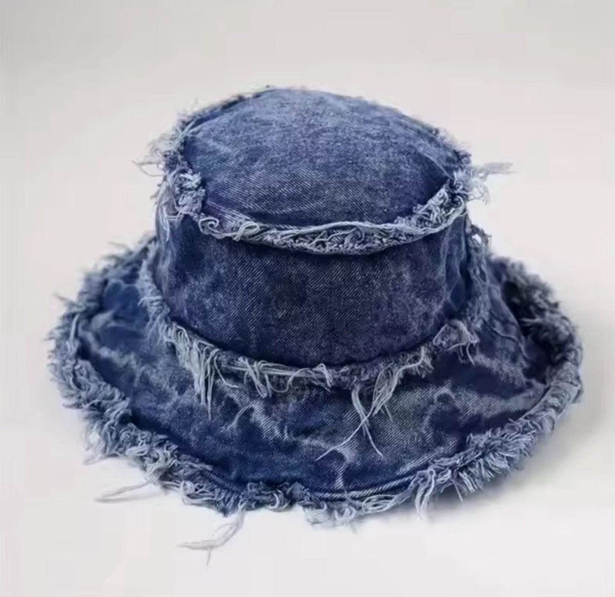 Japanese Brand Utility grunge washed distressed raw bucket hat Size ONE SIZE - 1 Thumbnail