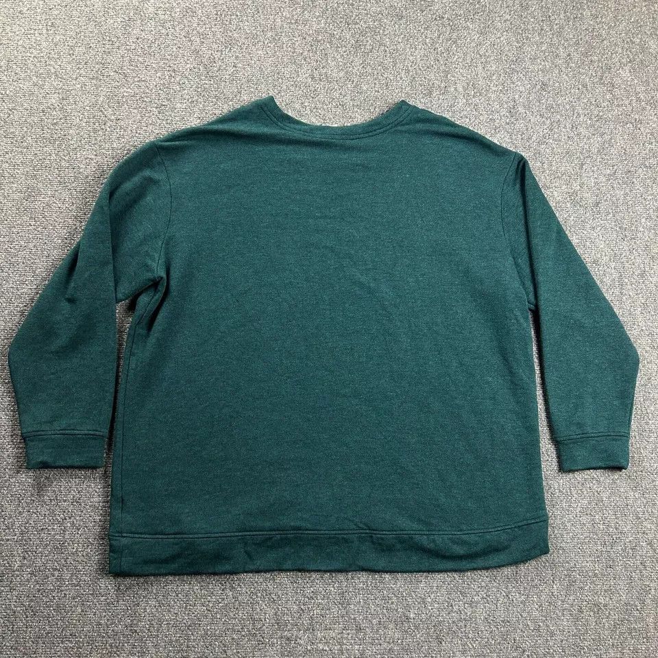 Orvis Orvis Sweatshirt Womens XXL Green Classic Collection 2XL Size XXL / US 16-18 / IT 52-54 - 6 Thumbnail