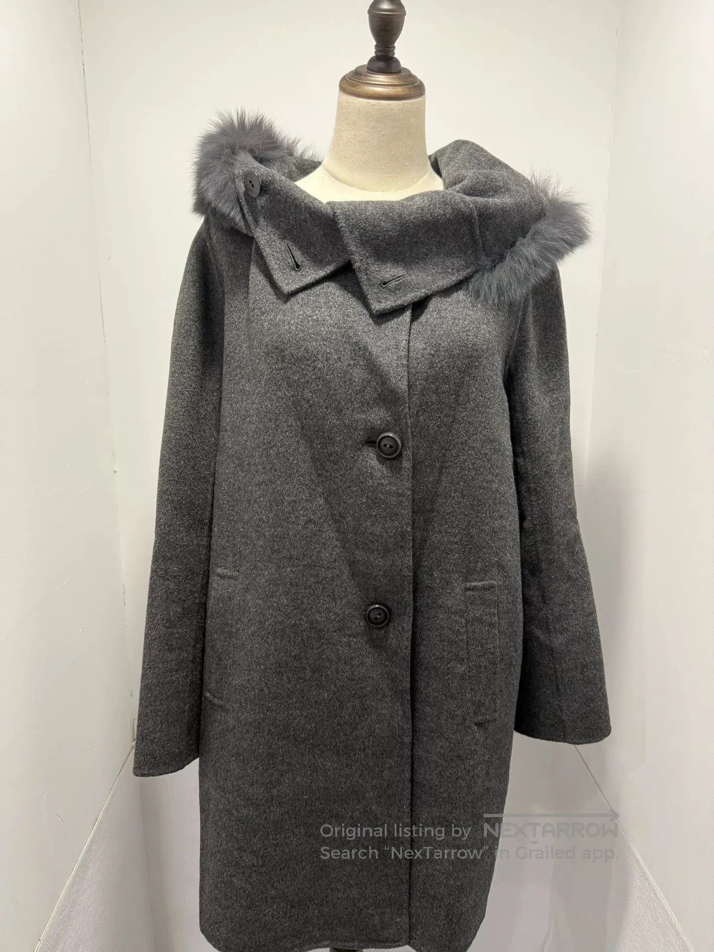 Max Mara Max Mara Studio Wool Coat. Size XS / US 0-2 / IT 36-38 - 1 Thumbnail