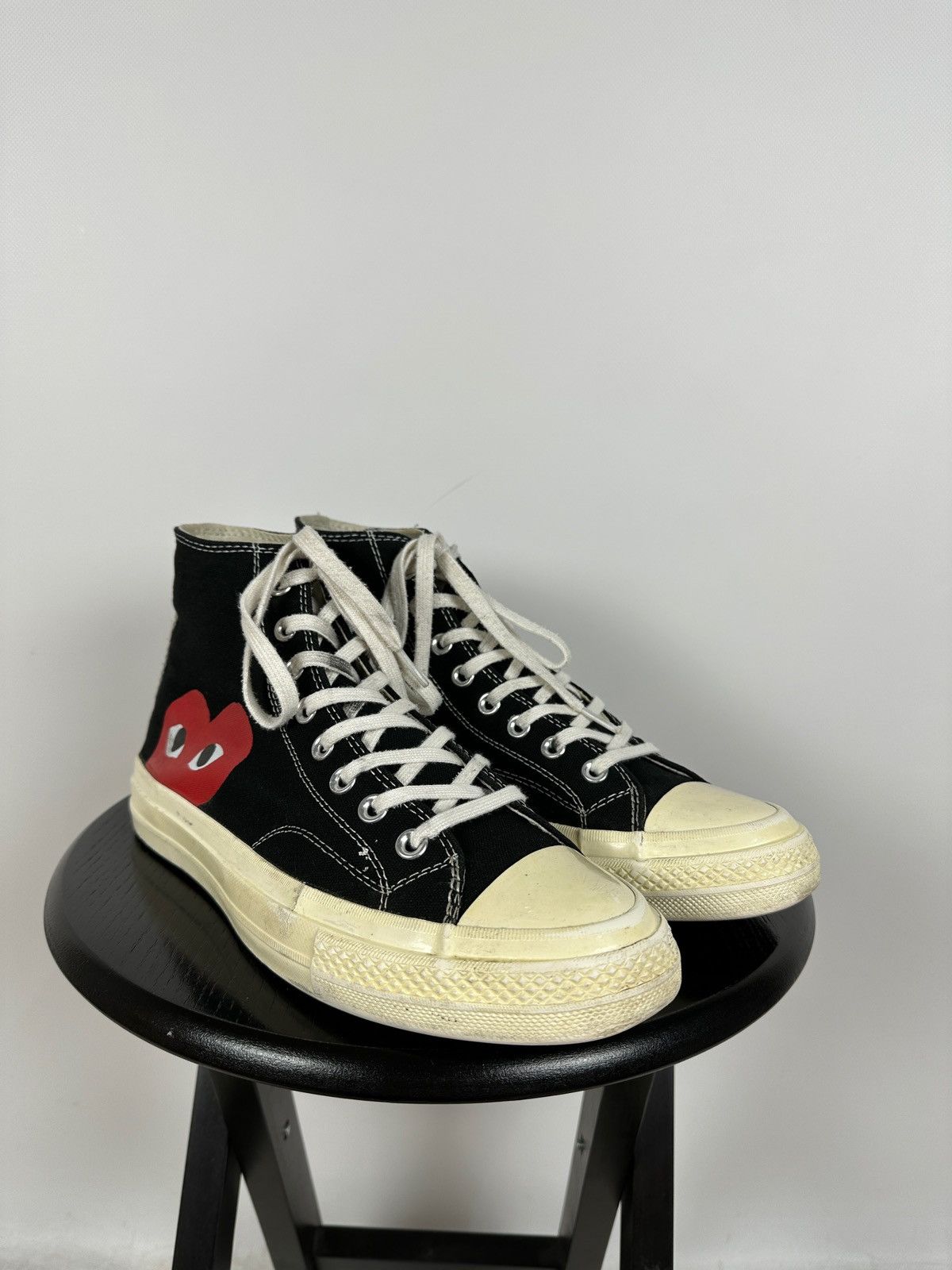 Comme des Garcons Comme Des Garçons x Chuck Taylor Converse All Star Hi Top Size US 10 / EU 43 - 9 Thumbnail