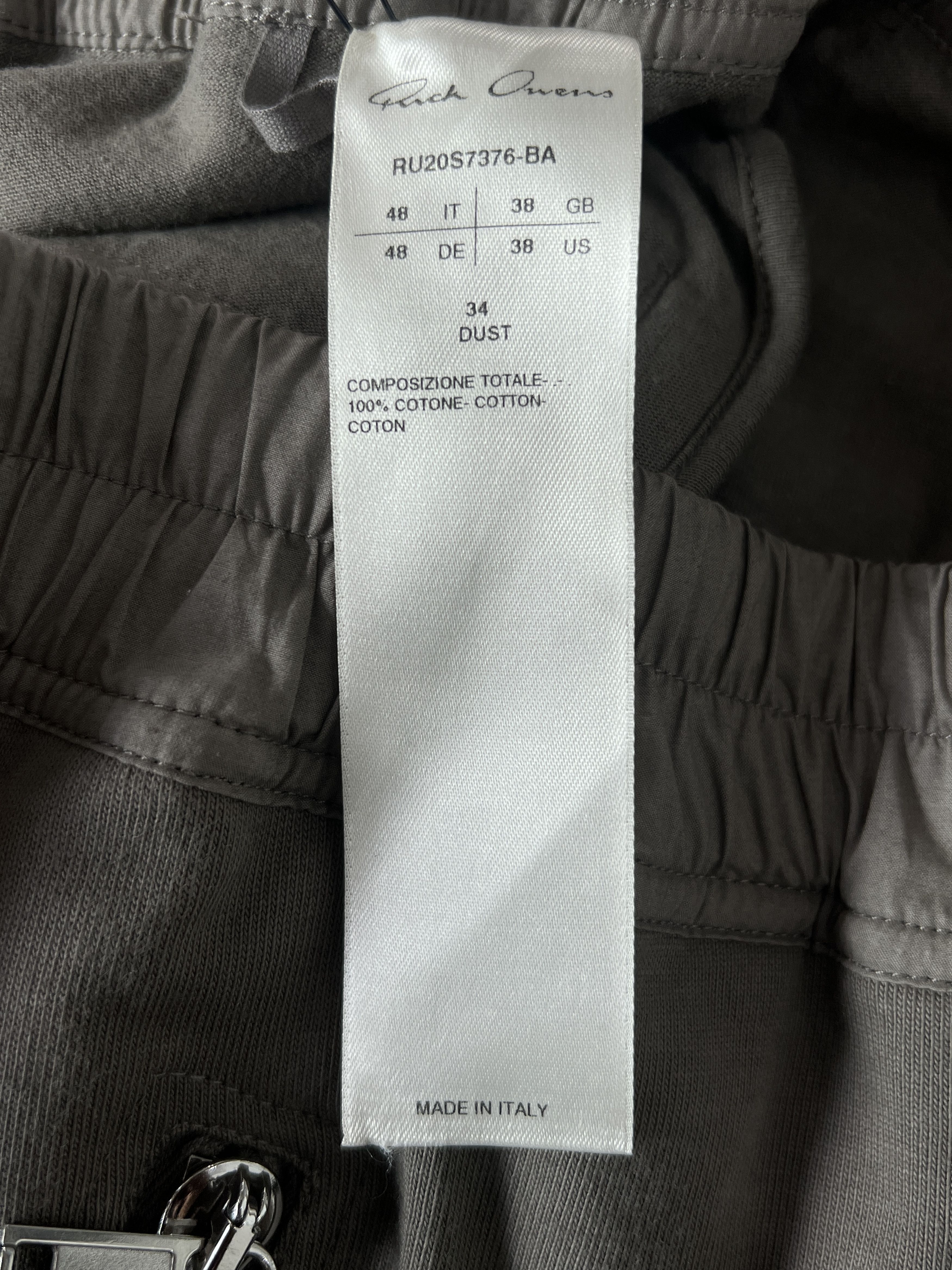 Rick Owens Rick Owens Sarouel Cropped Pants Dust Grey Size US 30 / EU 46 - 9 Thumbnail