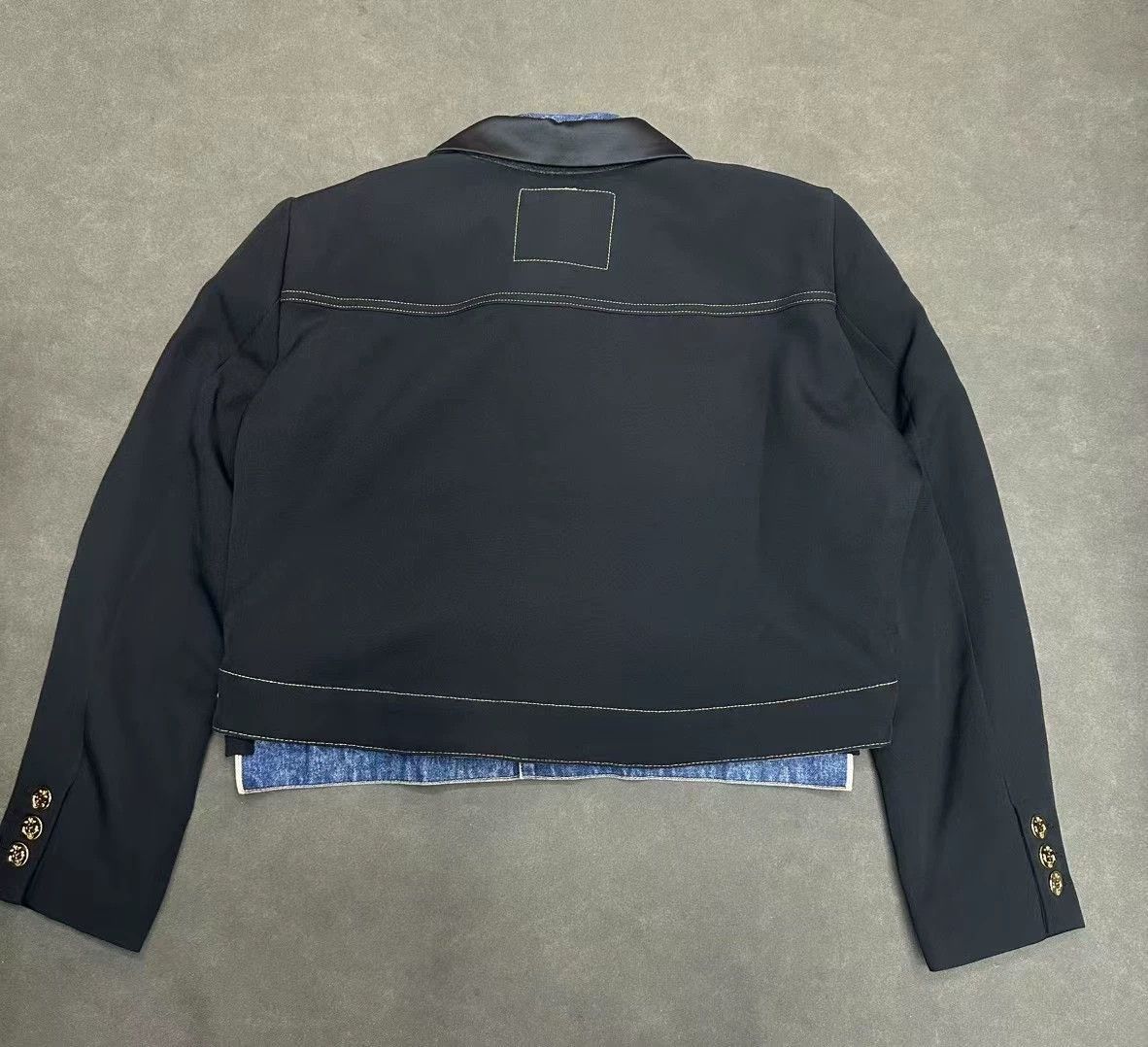 Sacai Sacai x Levi's 25ss Denim Short Blazer Wmns XS Size XS / US 0-2 / IT 36-38 - 2 Thumbnail