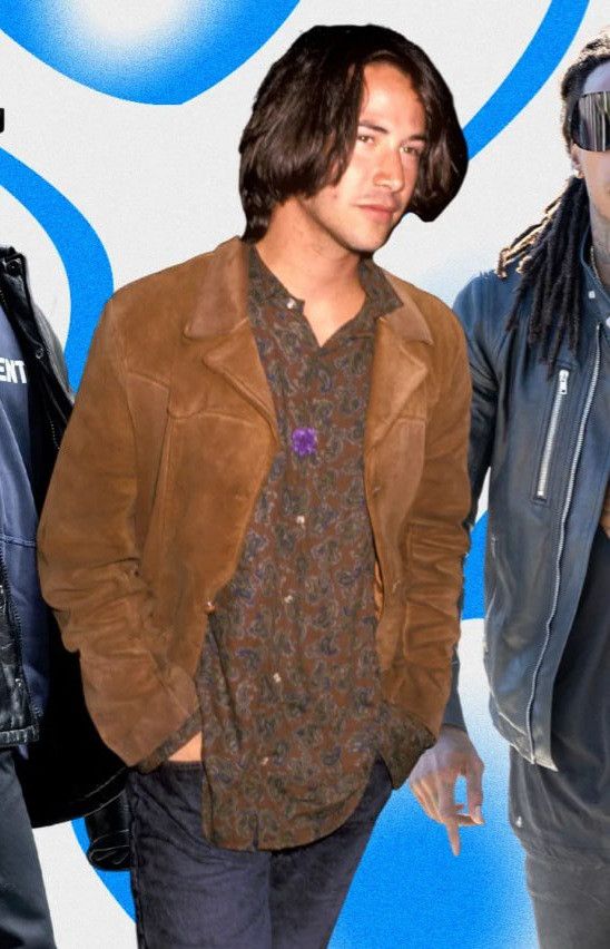 Japanese Brand 80s Suede Leather Jacket TOM FORD Style Size US L / EU 52-54 / 3 - 2 Thumbnail