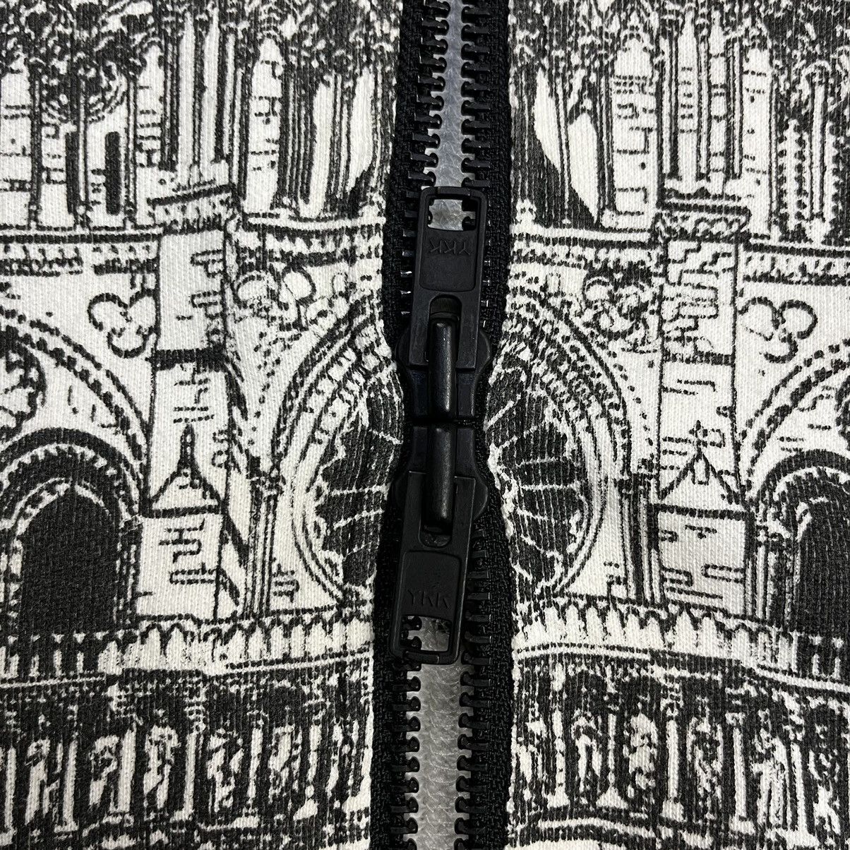 If Six Was Nine × Le Grande Bleu (L.G.B.) × NO ID No Id Cathedral architecture art print double zip hoodie Size US S / EU 44-46 / 1 - 8 Thumbnail
