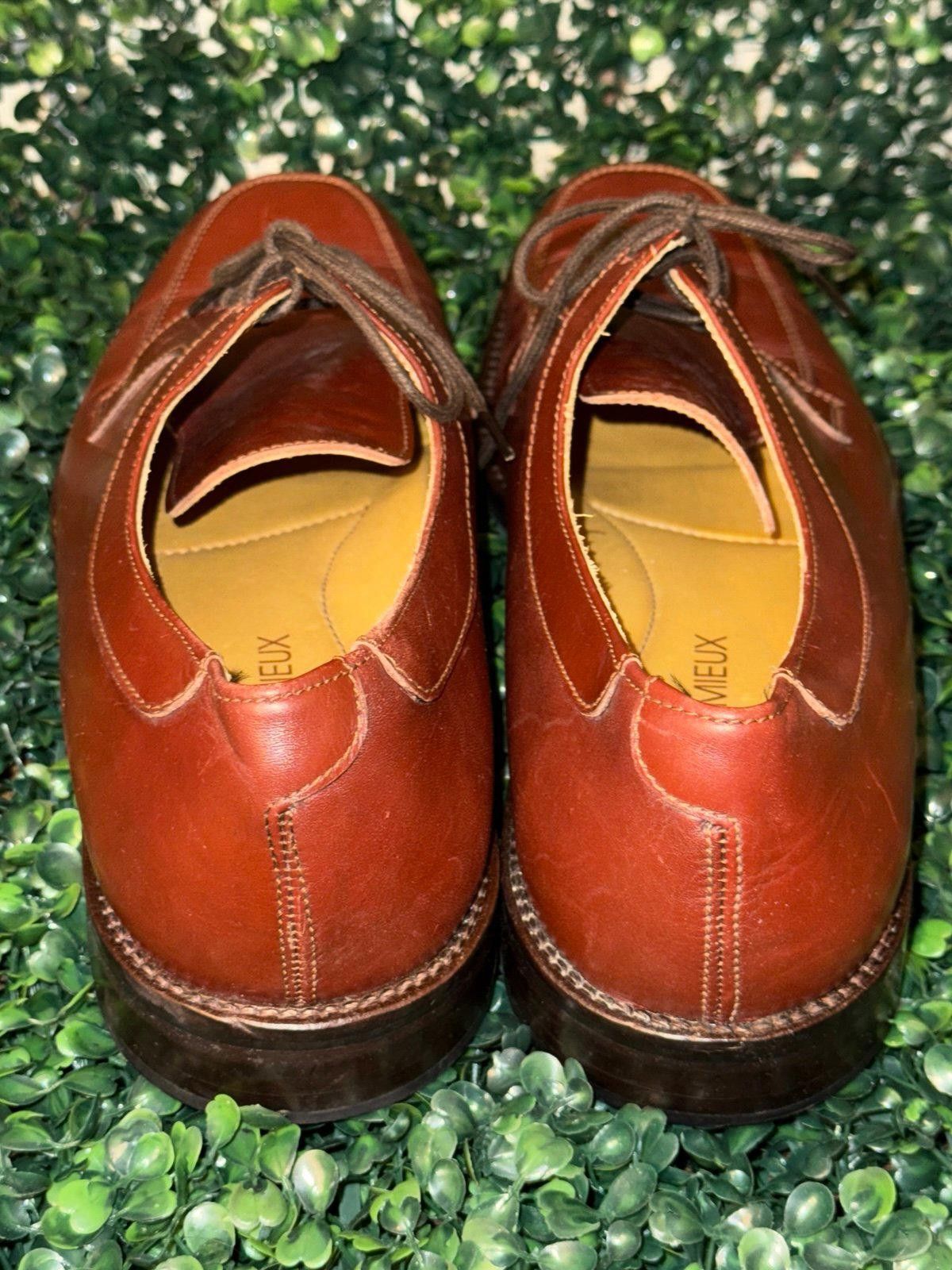 Daniel Cremieux Daniel Cremieux Leather Oxford Dress Shoes Brown, size 10 Size US 10 / EU 43 - 3 Thumbnail
